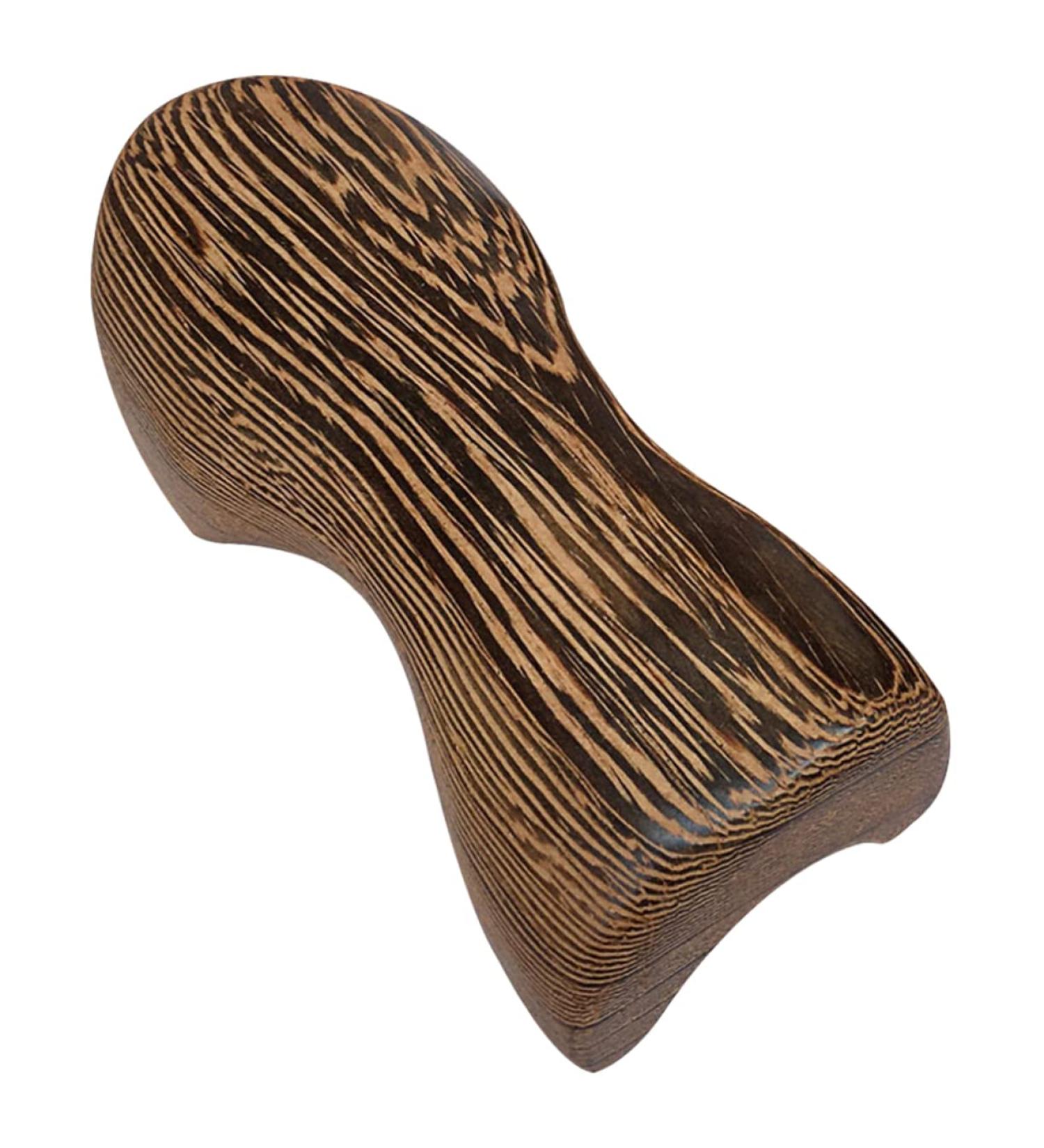 Frcolor 4-Piece Wooden Acupuncture Massage Device Set - Copper Mortar for Body Shaping & Back Relief - Buy Online on GoSupps.com