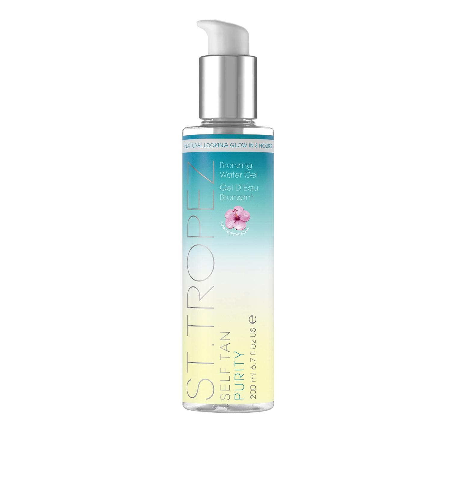 St. Tropez Self Tan Purity Bronzing Water Gel 6.7 Fl Oz - Natural Sun-Kissed Glow | Vegan-Friendly Formula | Long-Lasting Tan | 1 Pack - Buy Online on GoSupps.com