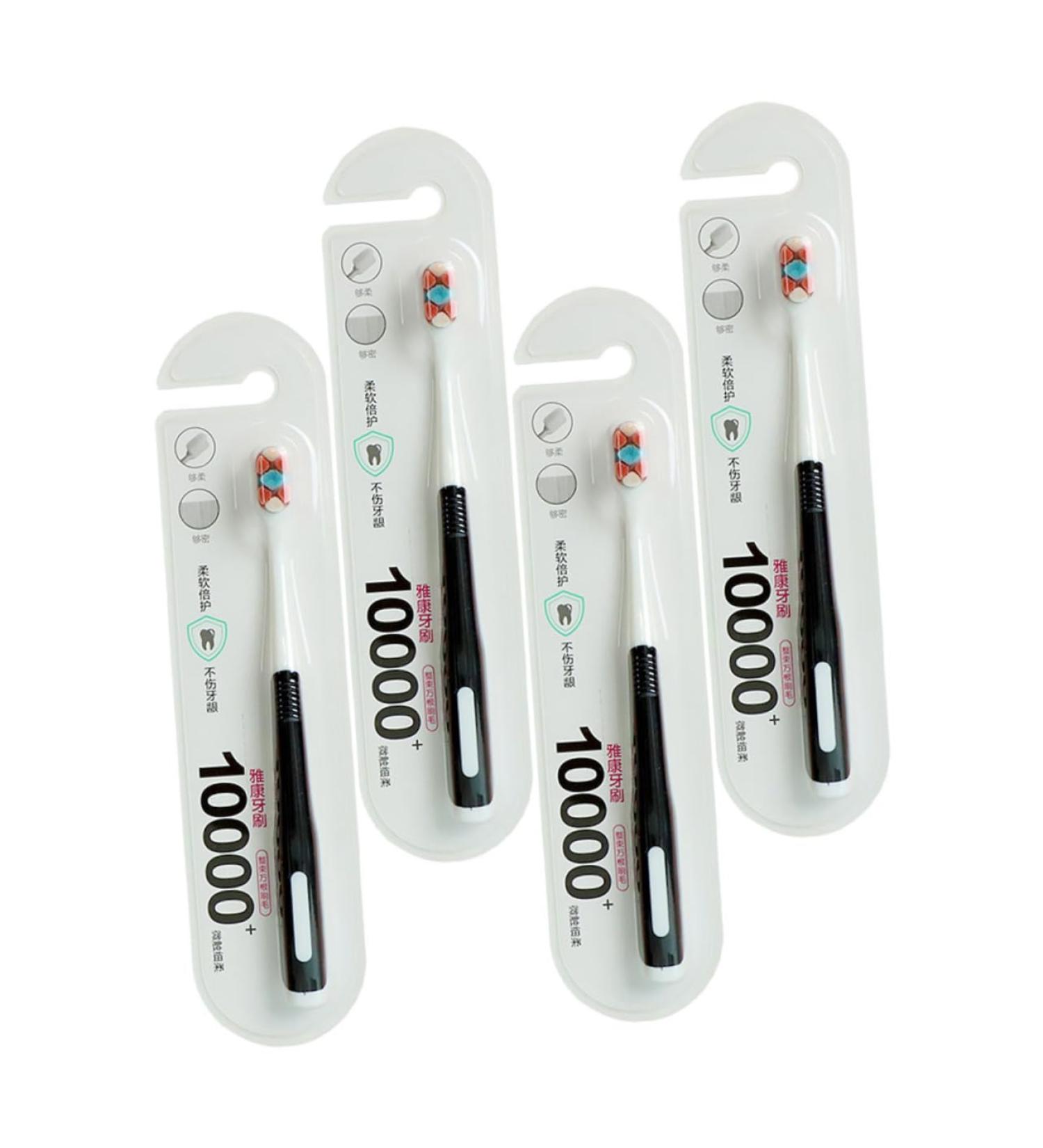 4-Piece Postpartum Toothbrush Set - Maternal & Pregnancy Oral Care Tools for Daily Use - Buy Online on GoSupps.com