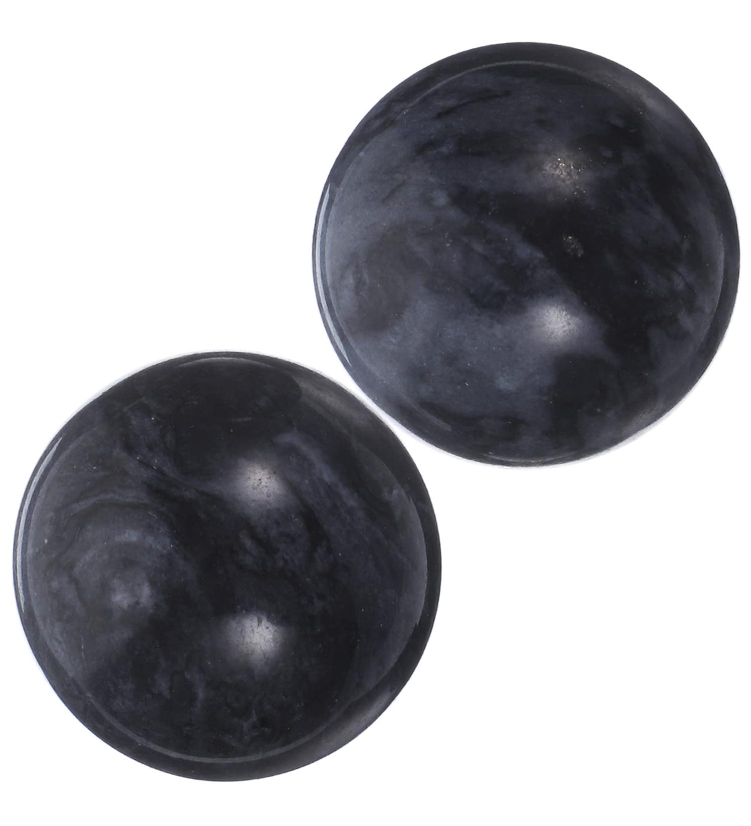 Buy Garneck 2 Stk Murmel Fitness & Meditation Balls - Hand Exercise & Relaxation Massage Balls for Jade Older Adults - International Shipping Available - Buy Online on GoSupps.com