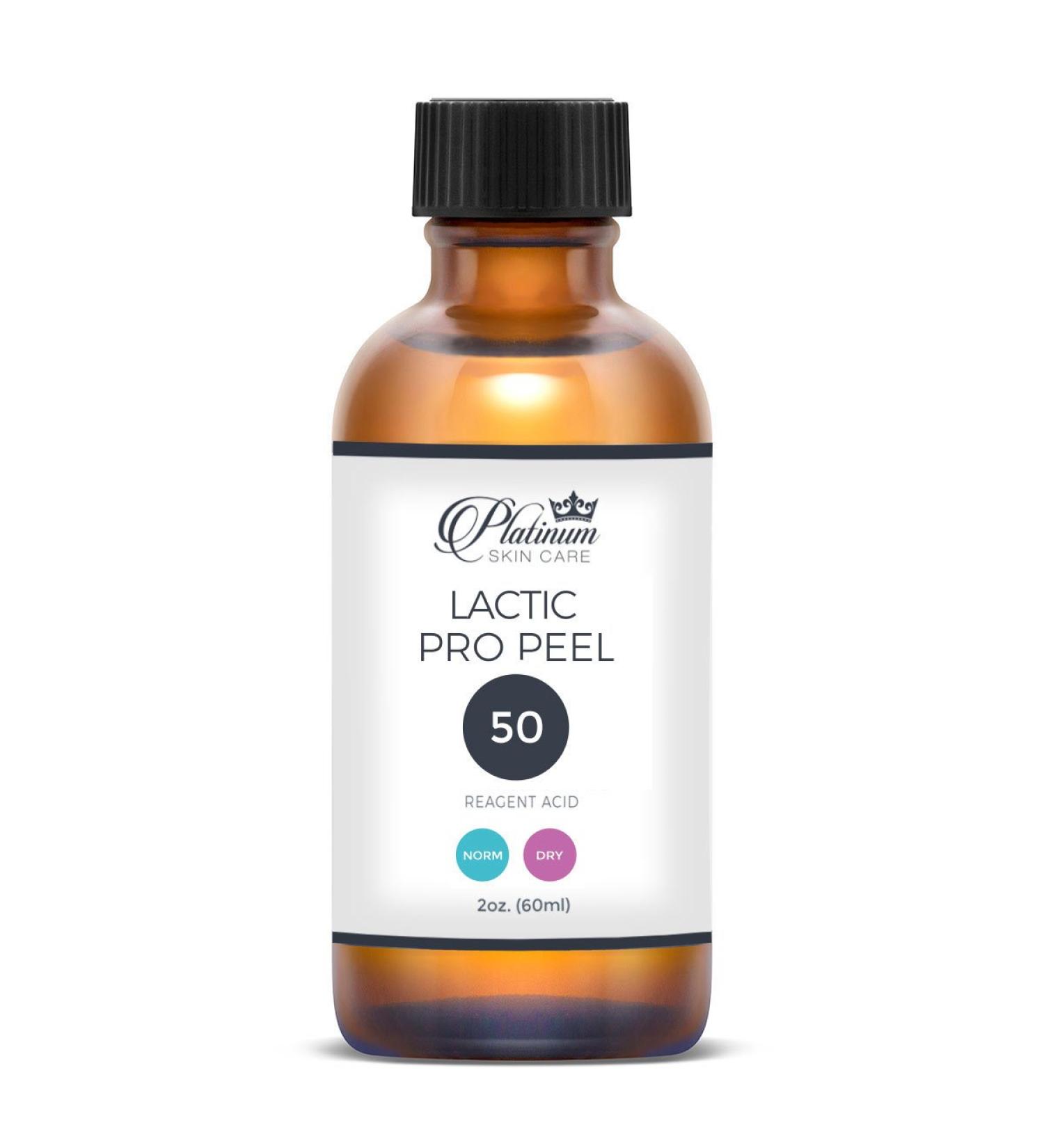 Lactic Acid Chemical Peel 50% 2oz. (60ml)