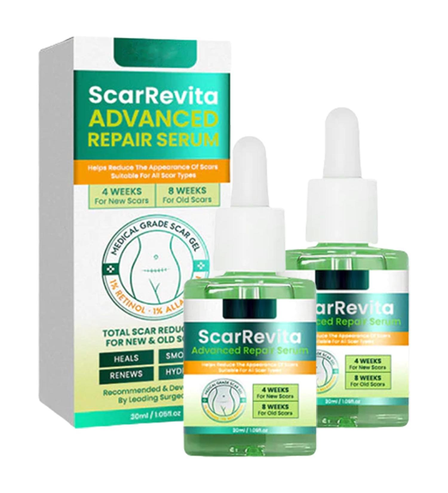 EXQST 30ml Advanced Scar Repair Serum - Liascy ScarRevita 2pcs Set - Buy Online on GoSupps.com