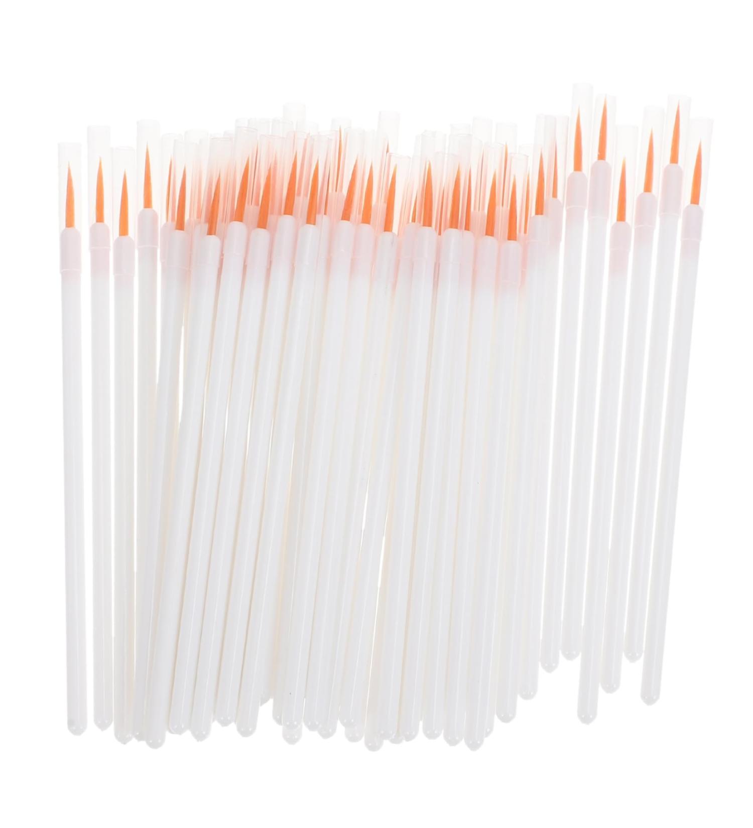 SKISUNO 100pcs Disposable Eyeliner Brush Makeup Brush Make up for Face Safe Eyeliner Applicator - Buy Online on GoSupps.com