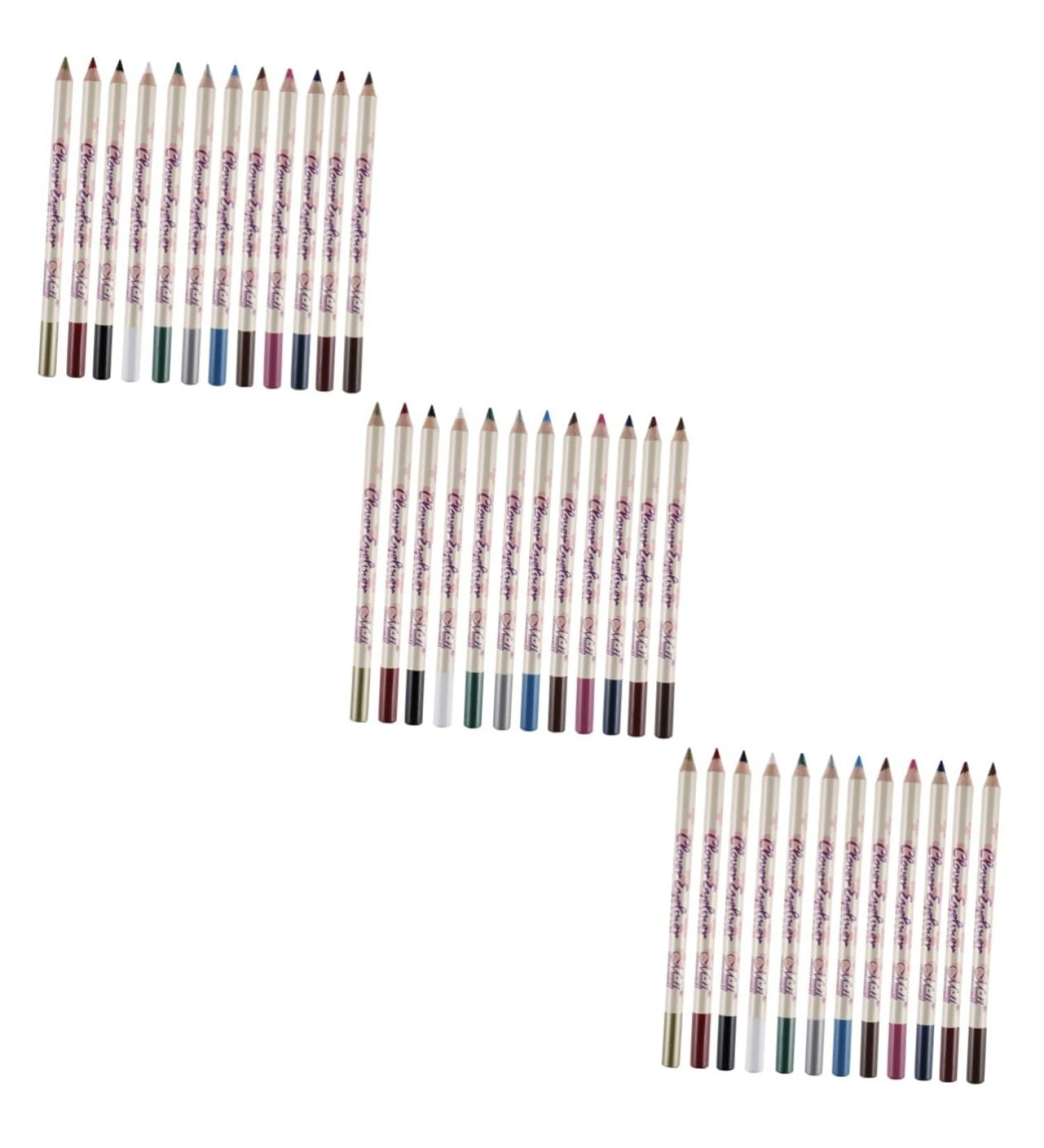 Healeved 36 Pcs Pencil Eyeshadow Dark Brown Eyeliner Pencil Eyeliner Pencils Brown Eyeshadow Pencil 1 count (Pack of 1) As Shownx3pcs - Buy Online on GoSupps.com