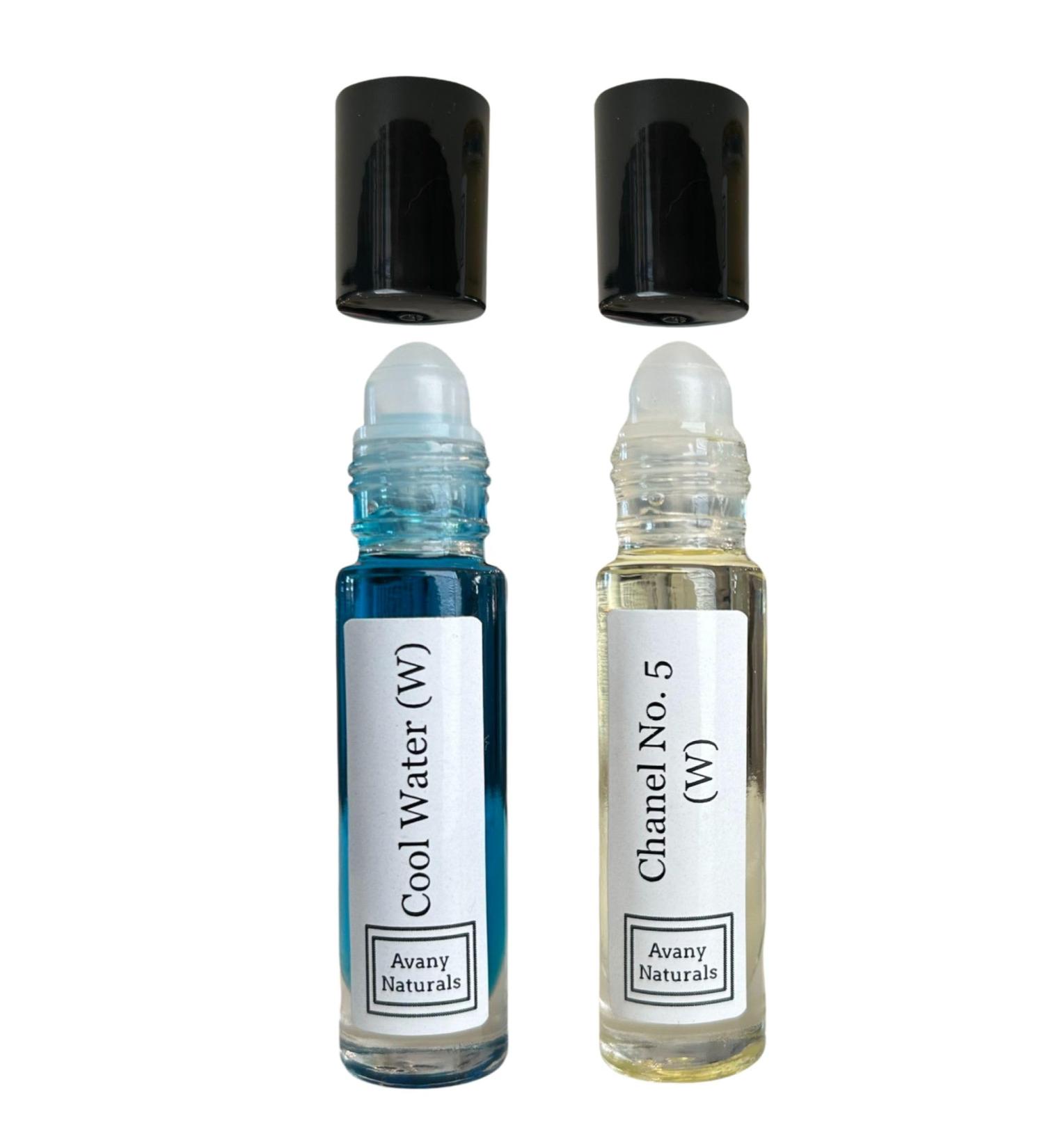 Perfume Sampler Set Woman - Perfumed Body Oil Mini Perfume Rollerball Fragrance Oil Small Perfume Samples Travel Size Cologne 2 pc Duo (Set #10) - Buy Online on GoSupps.com