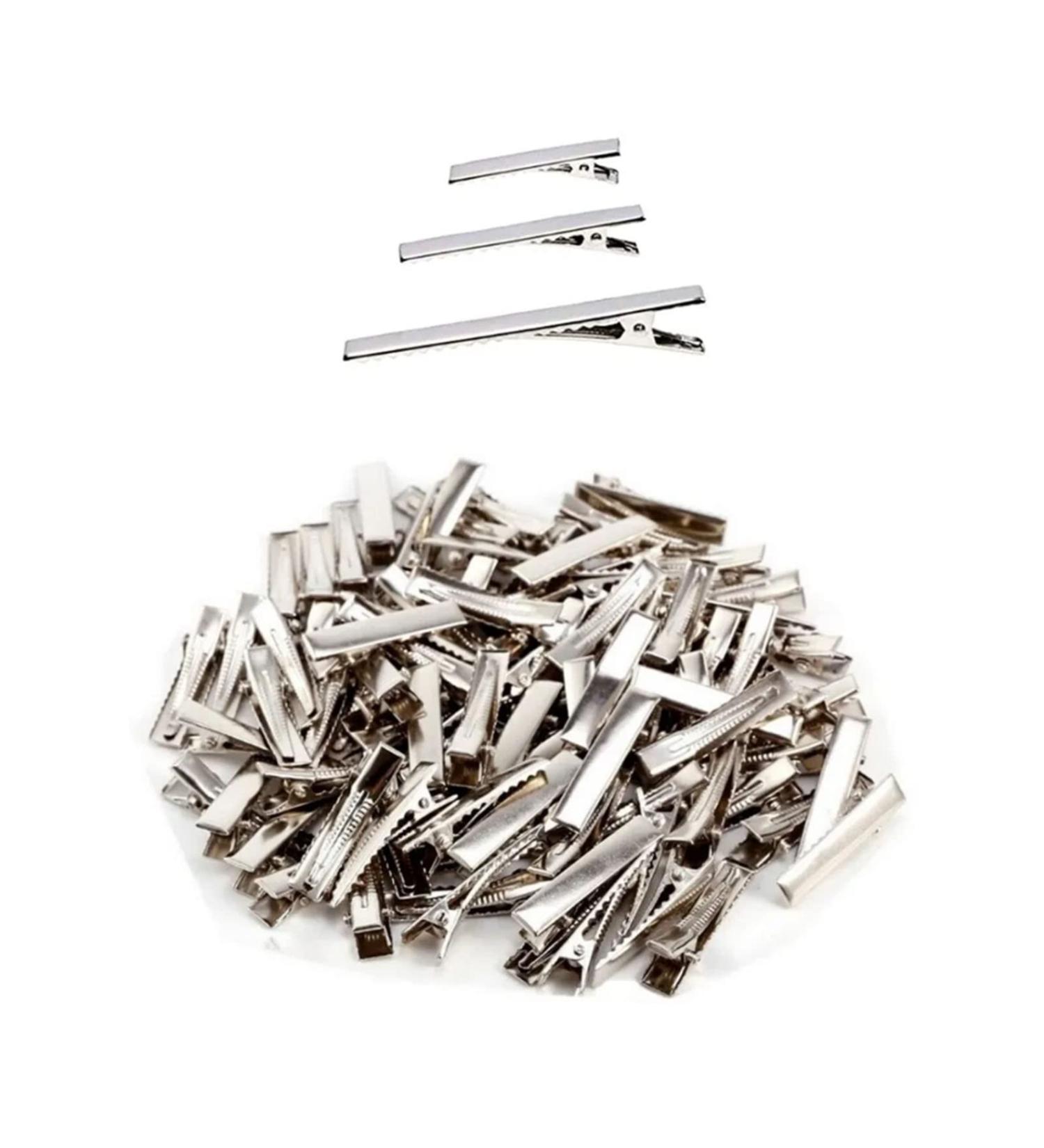 300 Pieces Metal Duck Bill Hair Clips Handmade Metal Curl Clips Women Styling - Buy Online on GoSupps.com