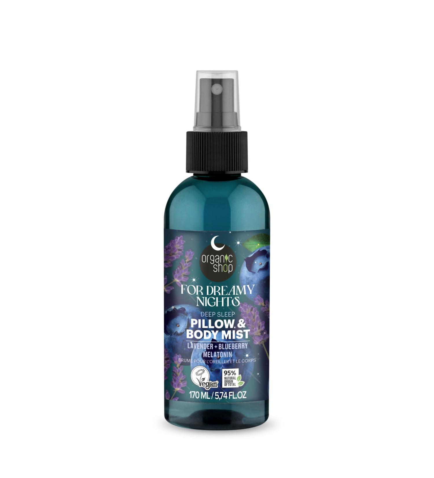 Organic Shop Sleeping - Deep Sleep Pillow & Body Mist 170 ml - Buy Online on GoSupps.com
