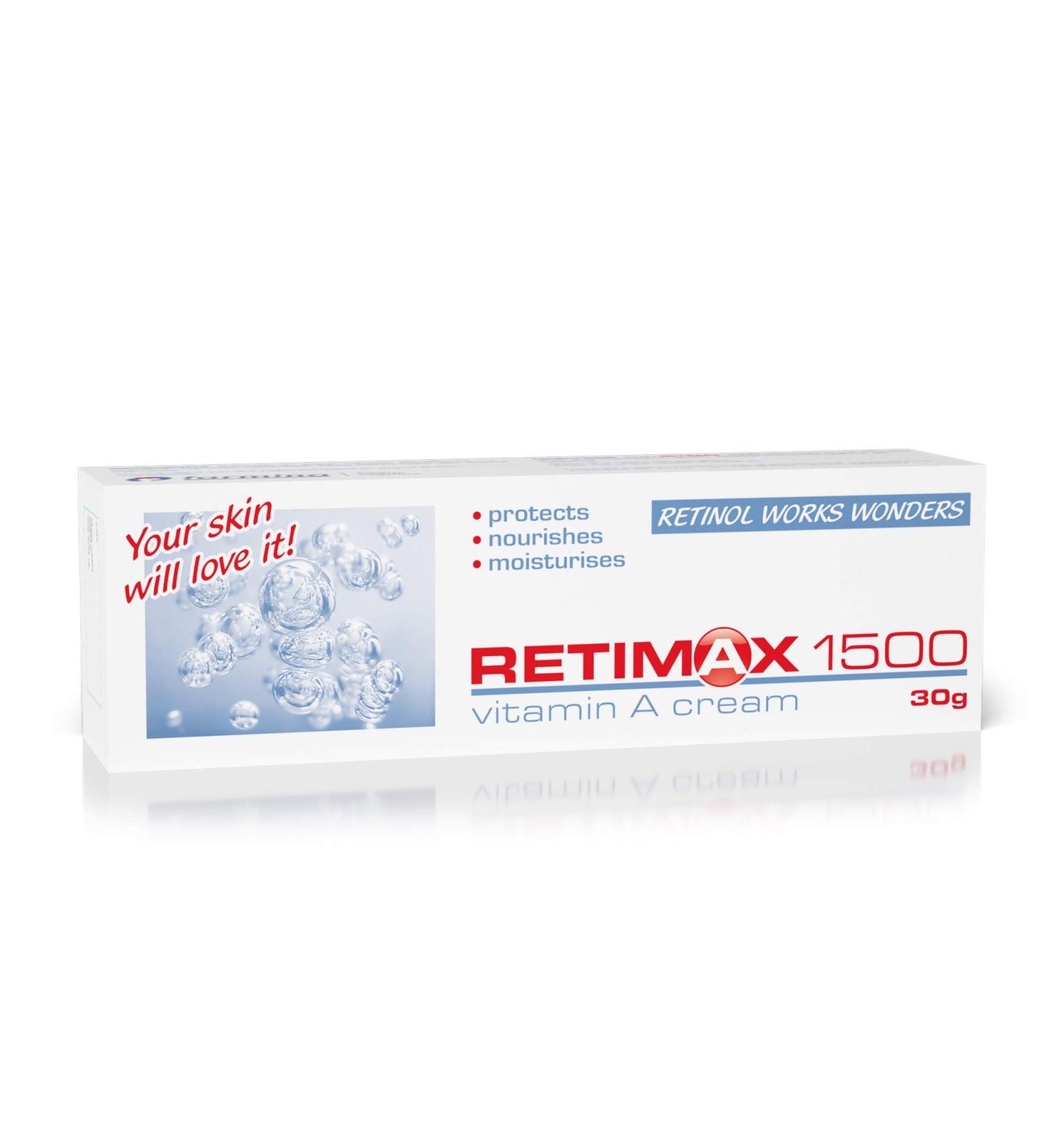 RETIMAX 1500 PROTECTIVE MOISTURIZING Ointment WITH VITAMIN A - 30g Take care of chapped corners of your mouth to support the natural healing process