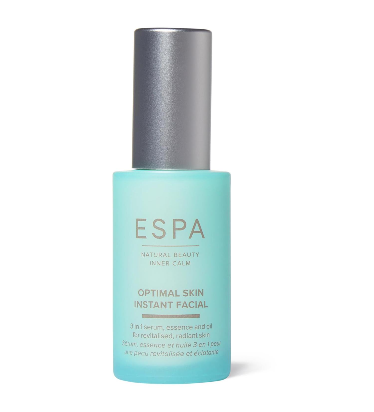 ESPA | Optimal Skin Instant Facial | 30ml | 3 in 1 Serum Essence and Oil - Buy Online on GoSupps.com