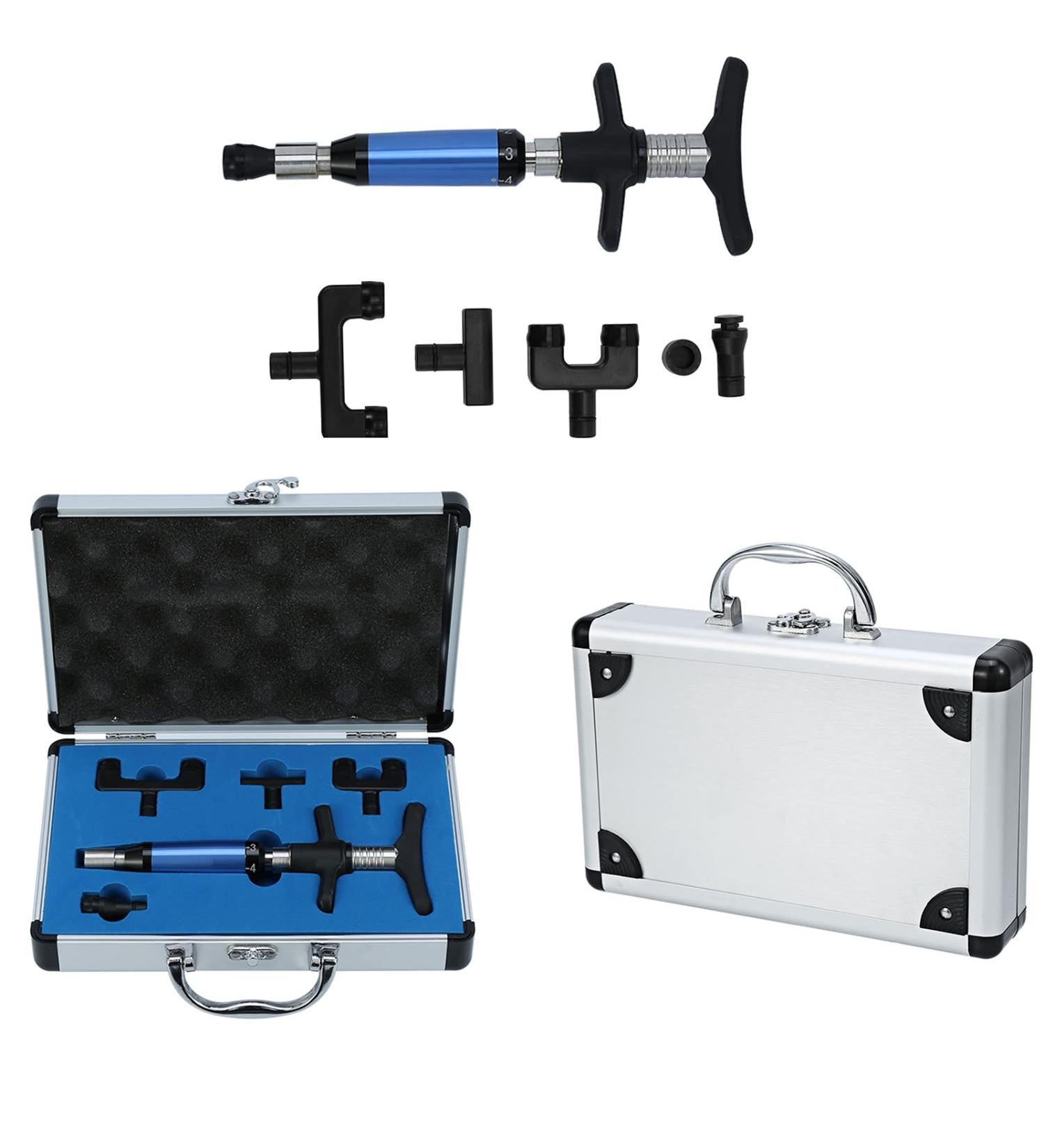 Chiropractic Massager - 6-Level Spine Adjustment Tool for Effective Pain Relief & Correction - Buy Online on GoSupps.com