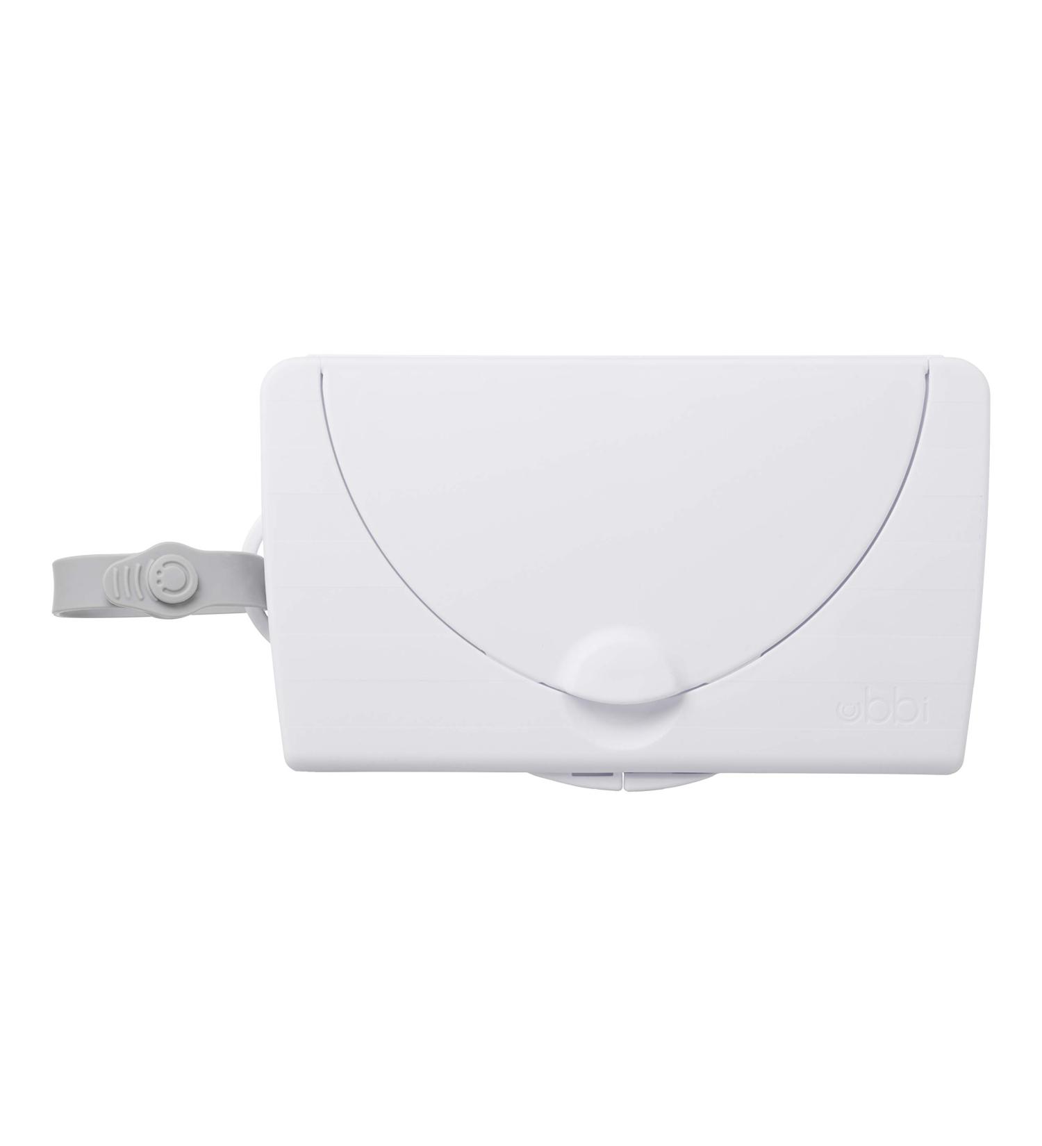 Ubbi Portable Baby Wipes Dispenser - Must-Have Travel Accessory for Newborns - Reusable, White - Buy Online on GoSupps.com