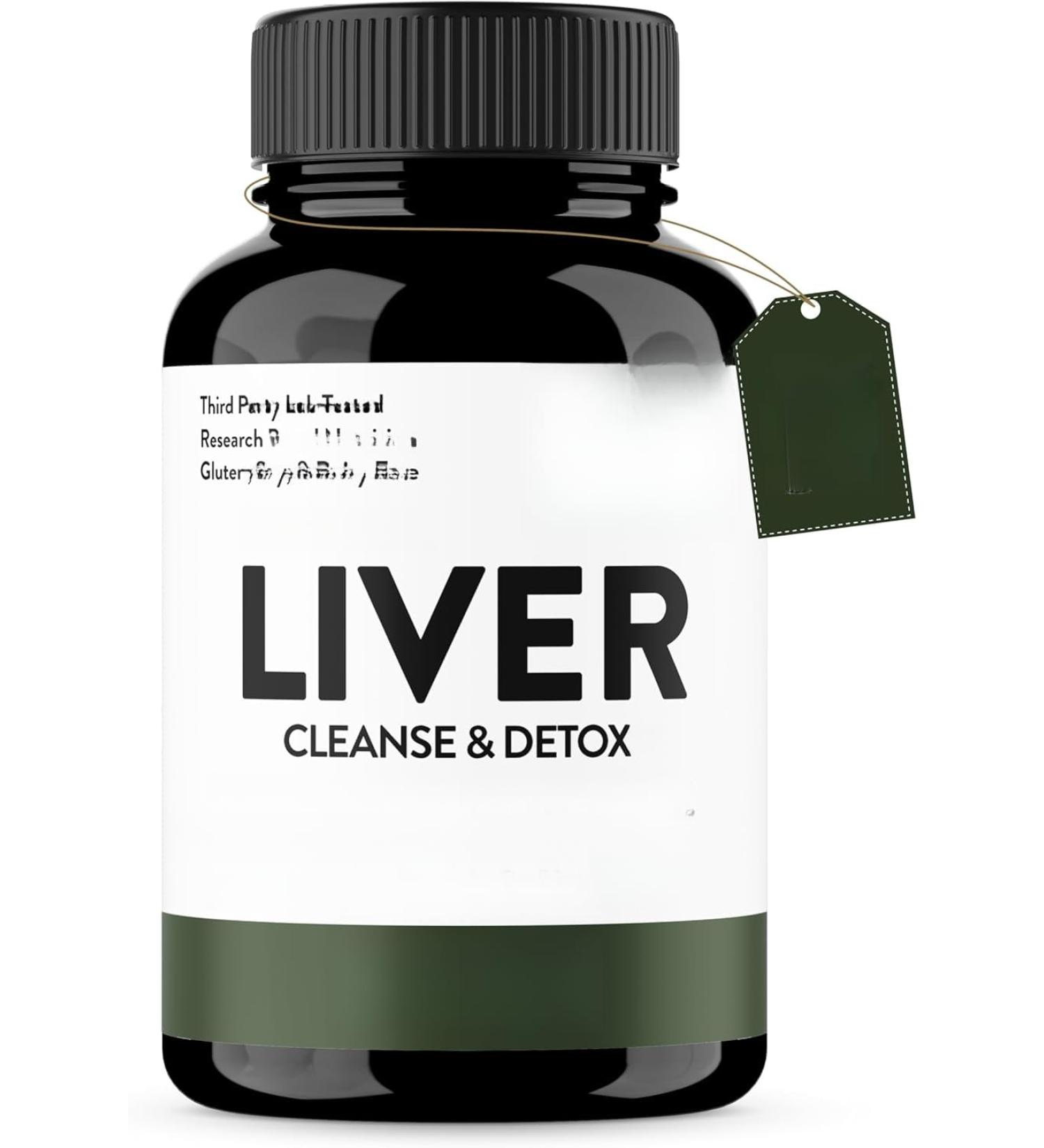Liver Cleanse and Detox Capsules Repair Support - Buy Online on GoSupps.com