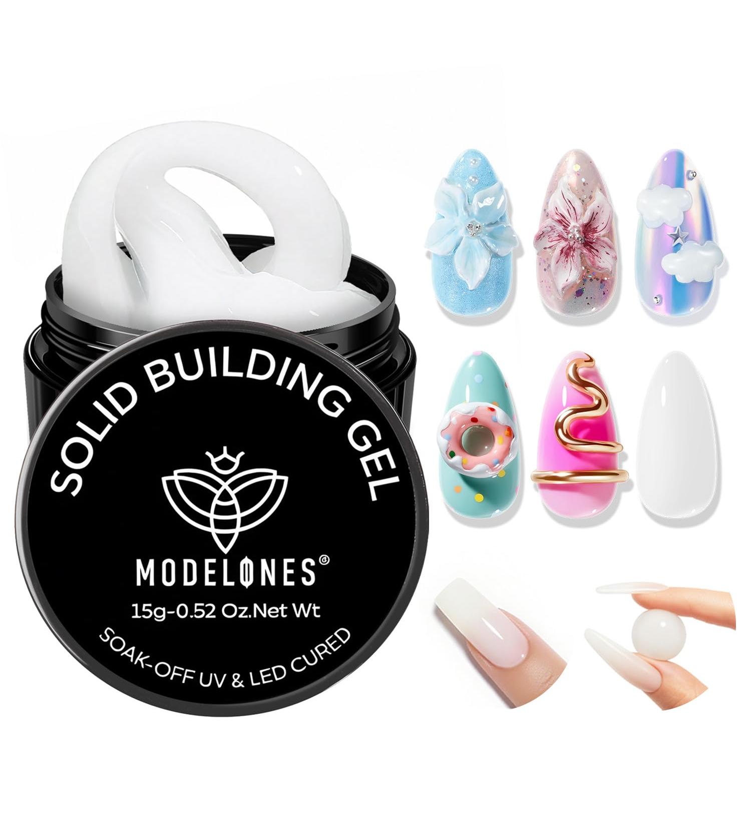 Modelones 3D Nail Art Gel 3D Sculpture UV Gel for Multifunctional Nail Extension 15g - Buy Online on GoSupps.com