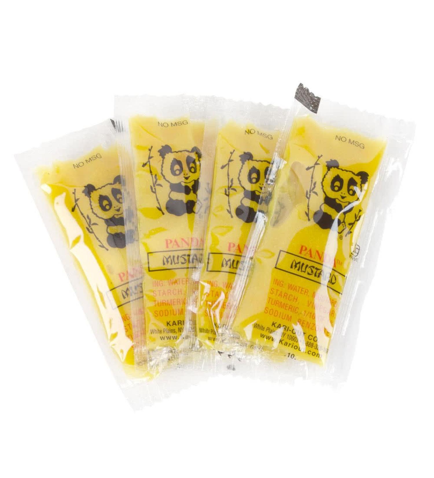 Kari-Out Spicy Asian Mustard 8 Gram Portion Packet - 450/Case