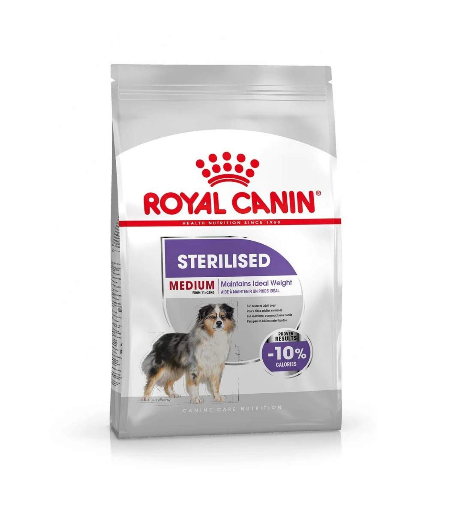 Royal Royal Canine Adult Sterilised Medium 10kg 10000g - Buy Online on GoSupps.com