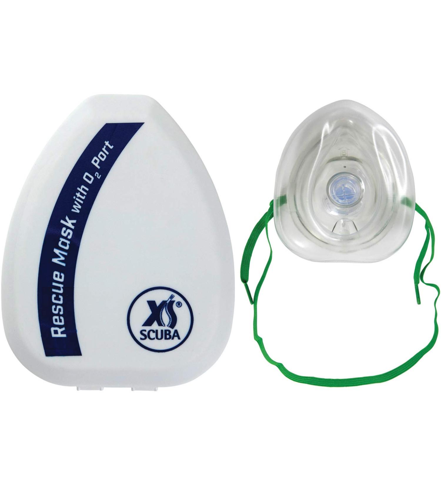 XS Scuba Pocket Rescue Mask with Case