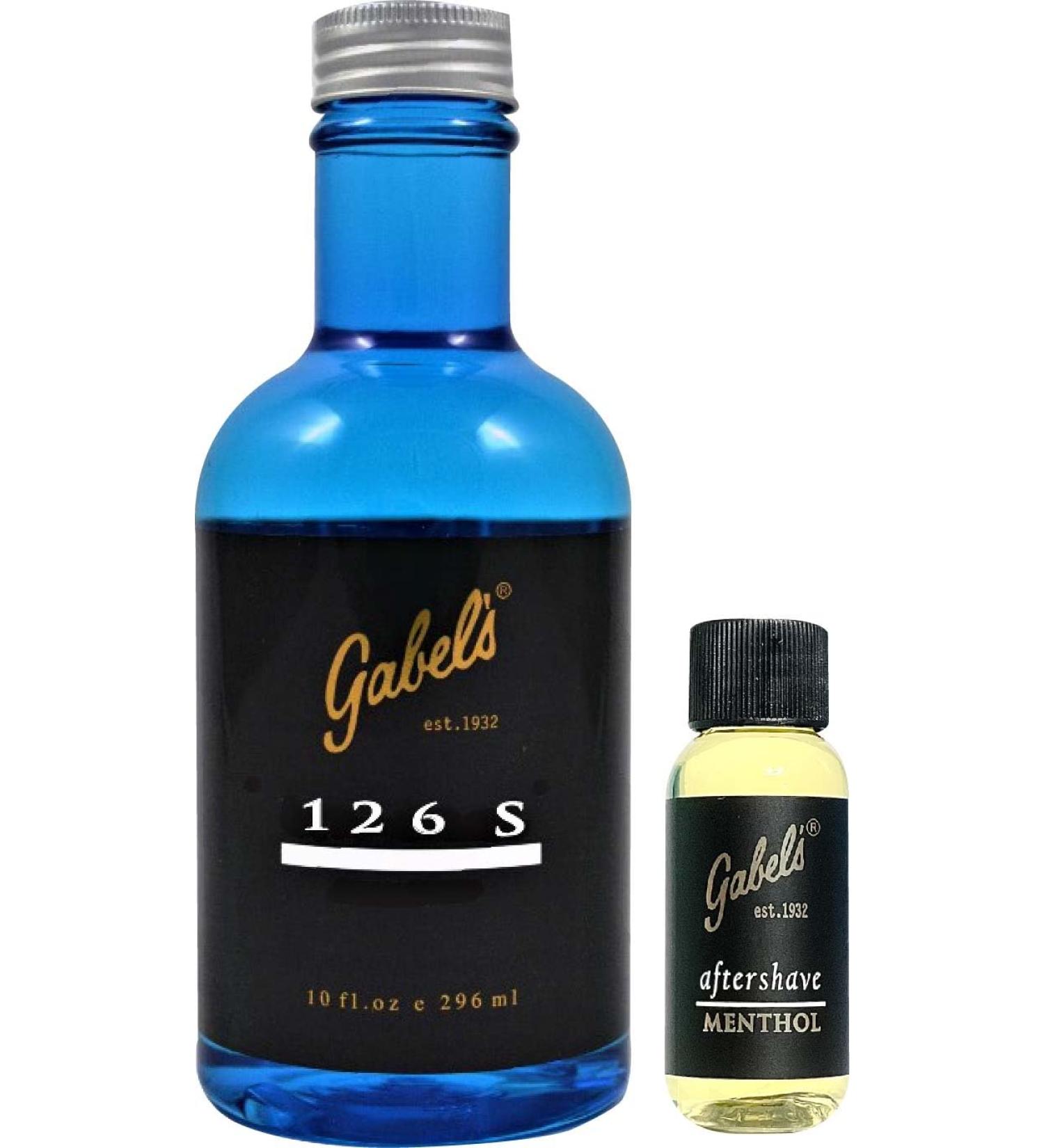 126 S Aftershave (10 fl oz) Limited Edition and Bay Rum Aftershave with Menthol (1 fl oz) Authentic Direct