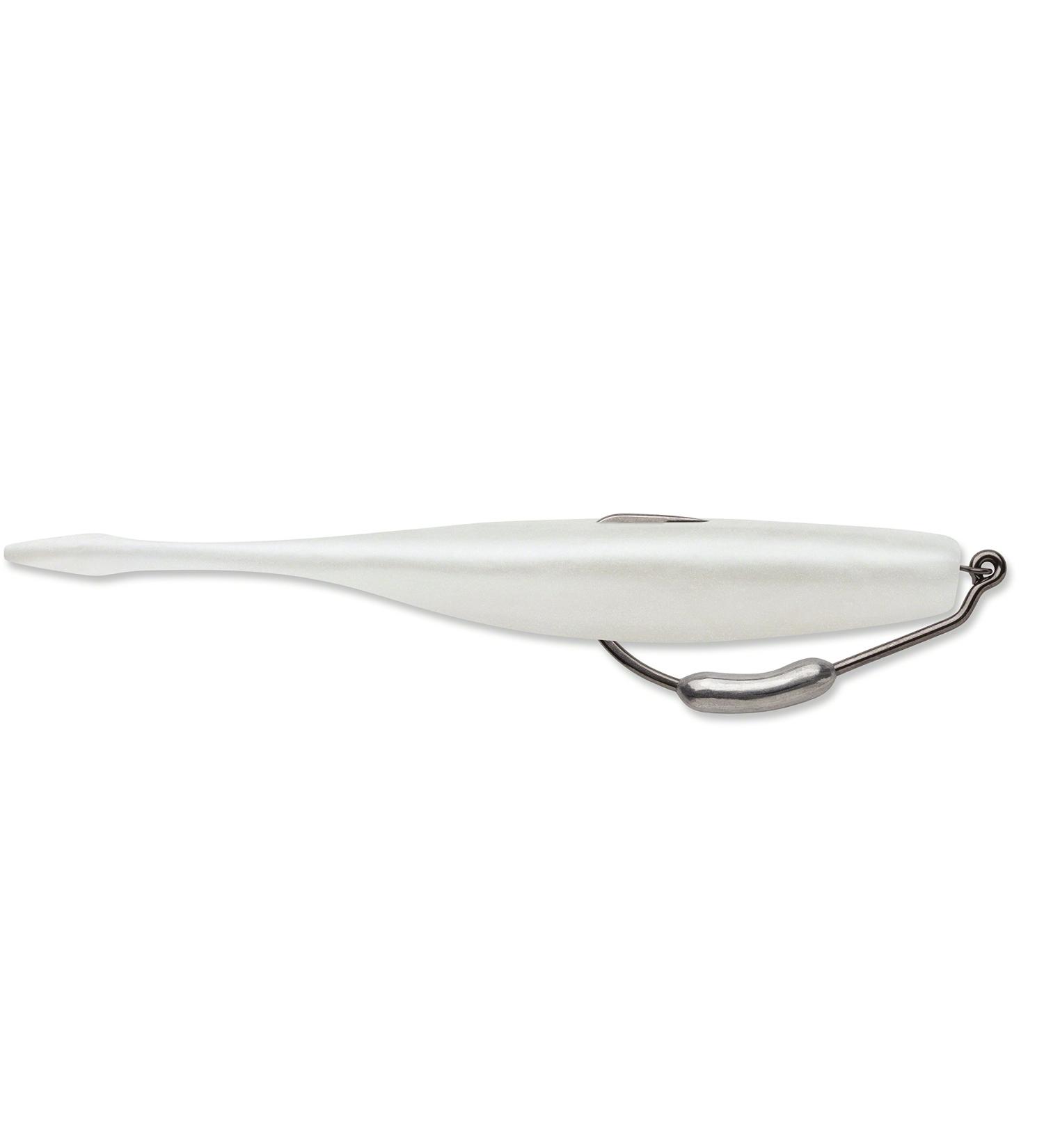Storm 360GT Manta Tail w/Hook Soft Plastic Swimbait Pearl 5 inch
