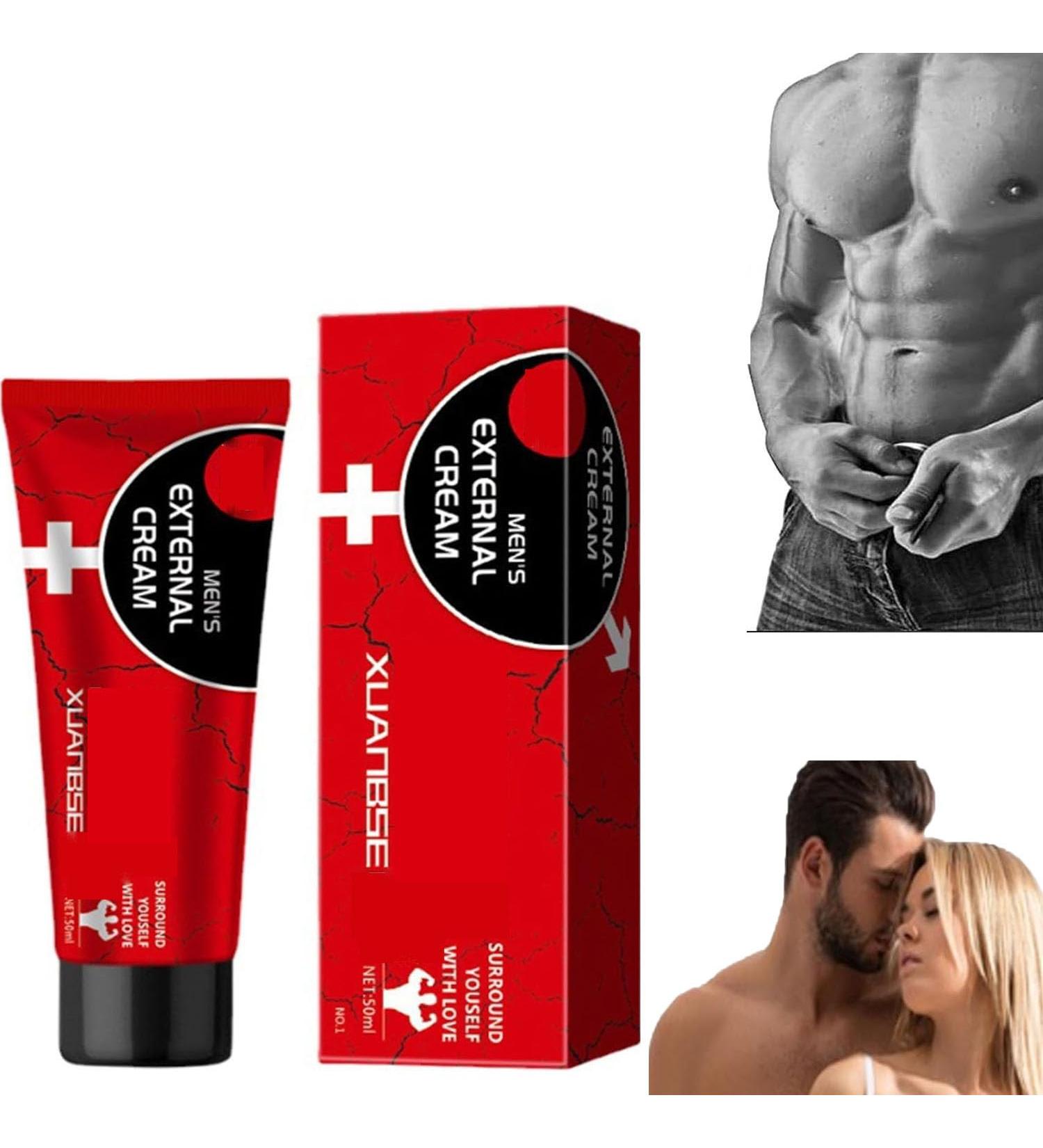Men's Energy Strength Massage Cream - Restore Strength | External Cream for Men | International Shipping Available - Buy Online on GoSupps.com