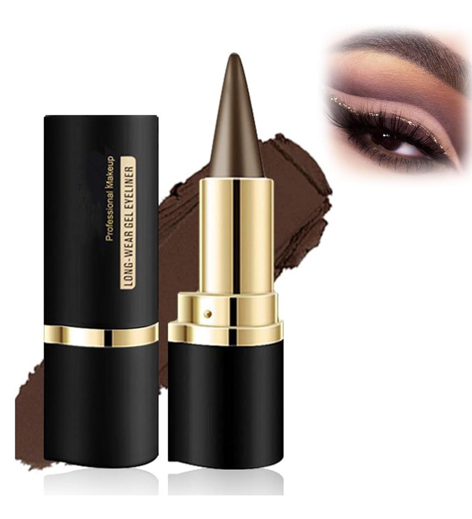 Exhibitionk Eyeliner - Exhibition Eye Liner Ayky Black Eyeliner Ayky Long Wear Gel Eyeliner Ayky Natural Black Eyeliner Cream Black Dark Brown Gel Eyeliner Pencil Eye Black Face Paint Sticks (#02) - Buy Online on GoSupps.com