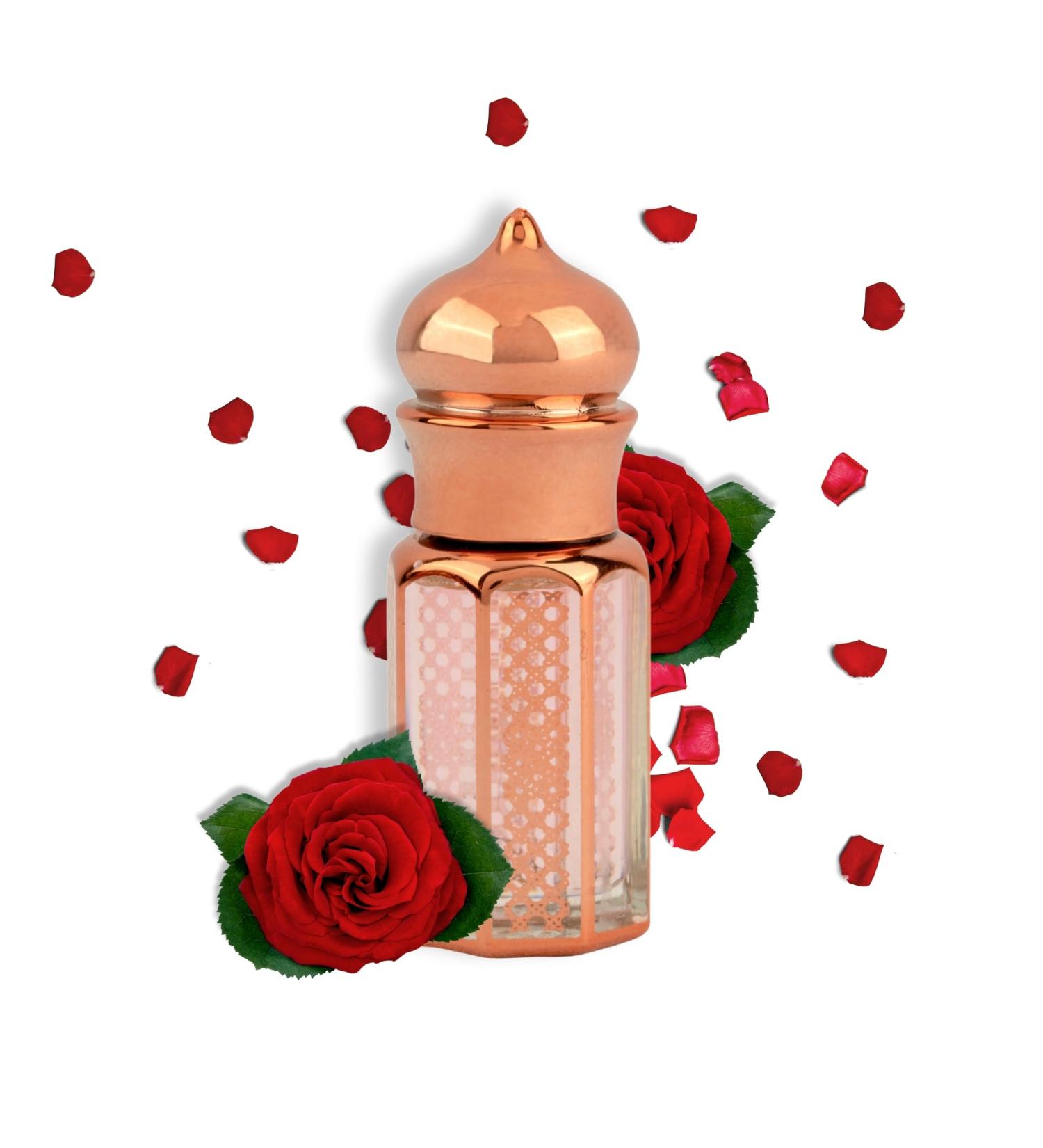 Rose Perfume Oil Alcohol-Free & Long Lasting Perfume for Women & Men | Floral Romantic Elegant Fragrance Oil | Travel Size Arabian Perfume Oil 6mL / 0.2 Fl Oz. - Buy Online on GoSupps.com