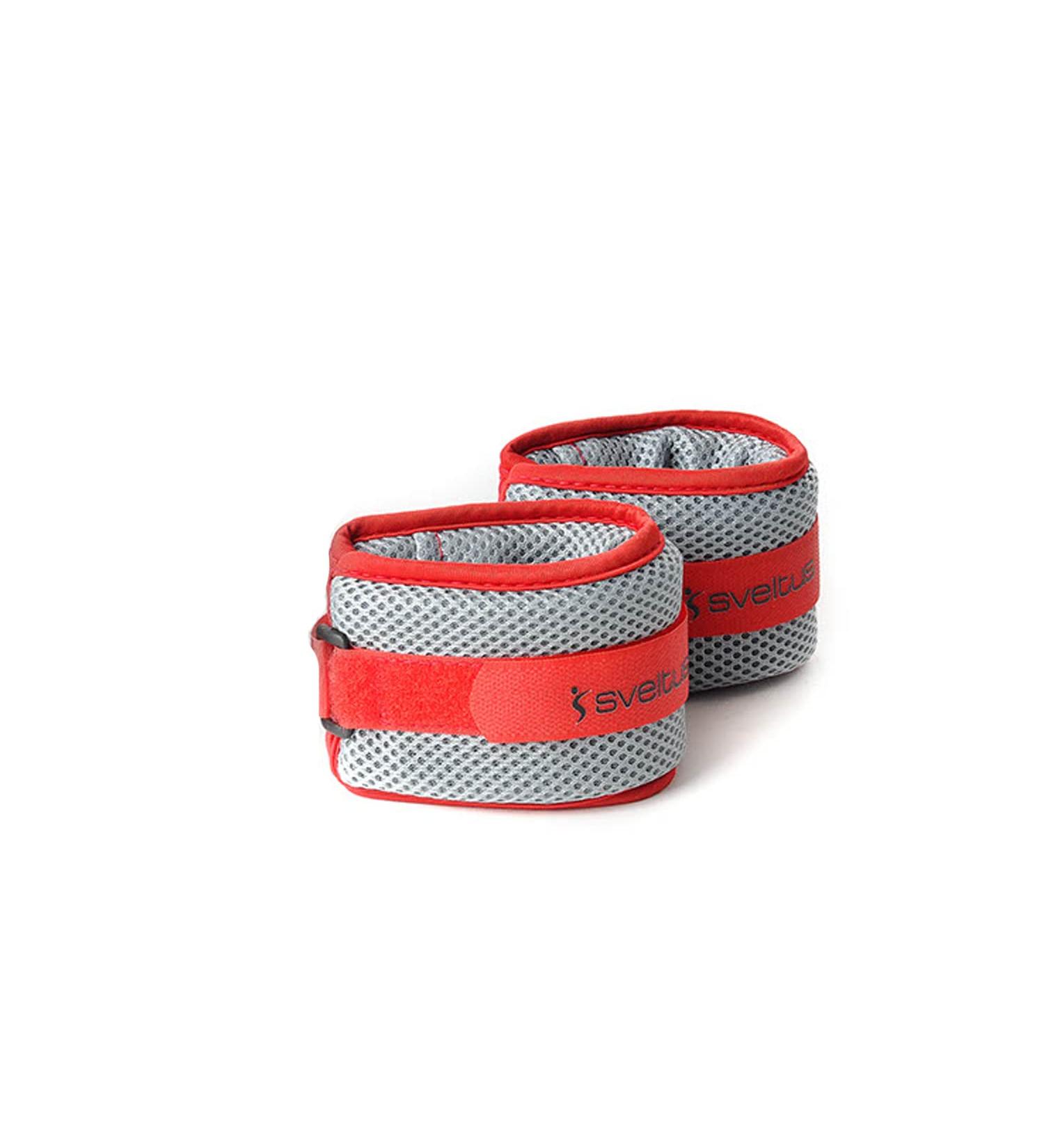 Sveltus Aqua belt pair 500 g each color red and grey