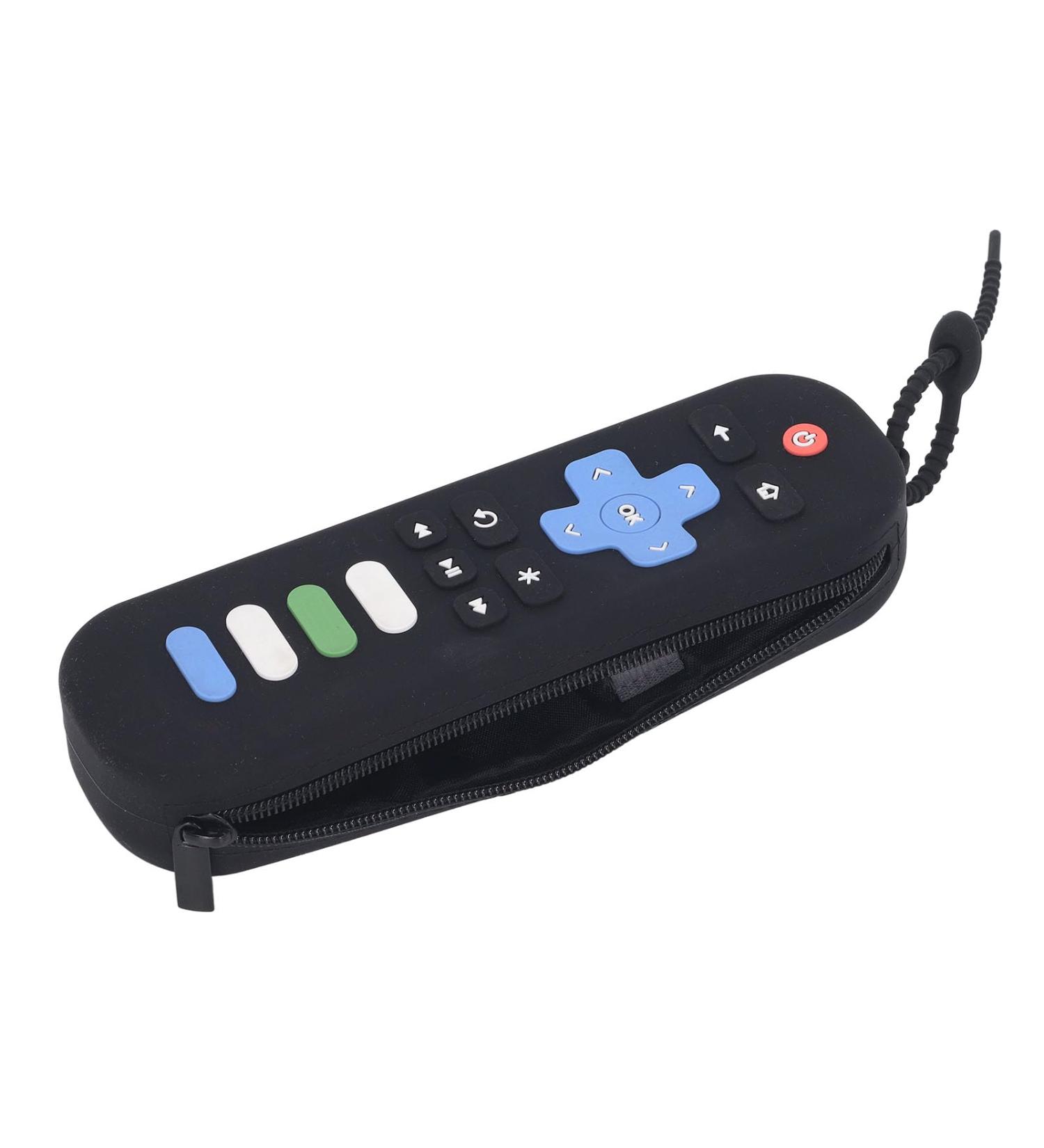 Buy Multifunctional Baby Bite Ring - Soft Silicone Pocket for Home Learning & Travel | Large Capacity & Dustproof (Black) - Buy Online on GoSupps.com