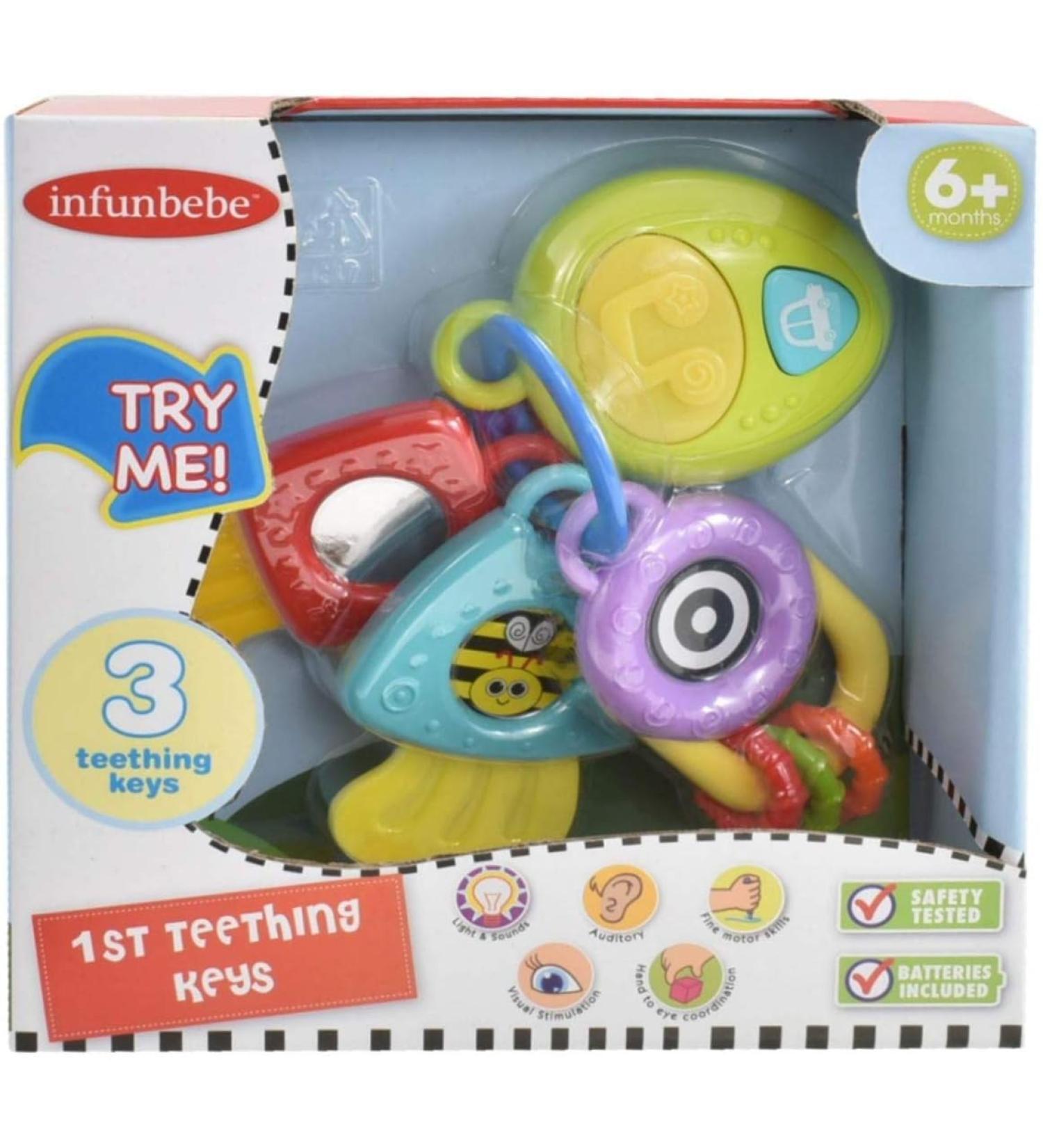 Infunbebe My First Tething Keys Baby Toy Gift