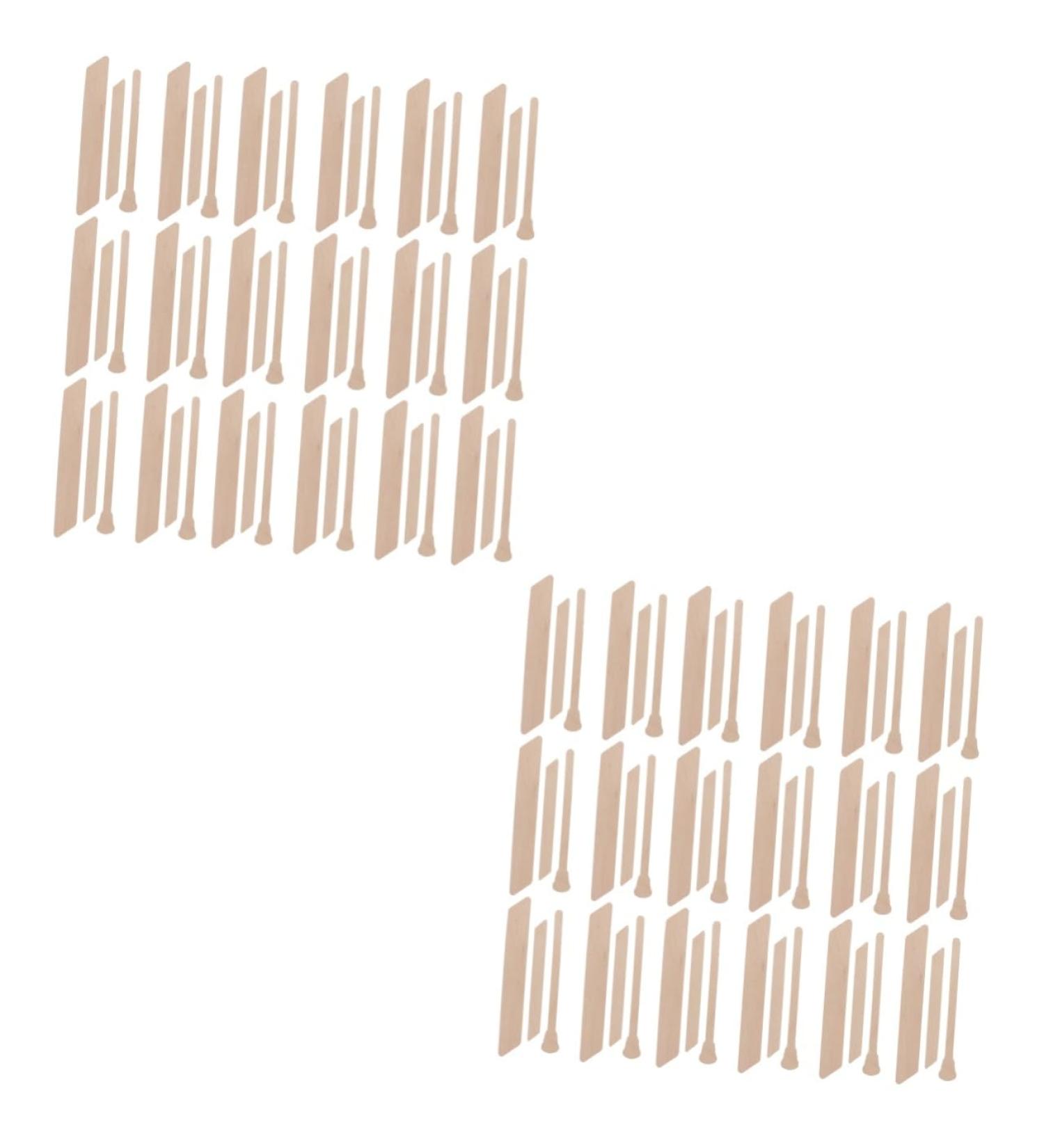 Beavorty 300 PCS Wax Sticks for Hair Removal - Premium Wooden Wax Strips for Smooth Skin - Buy Online on GoSupps.com
