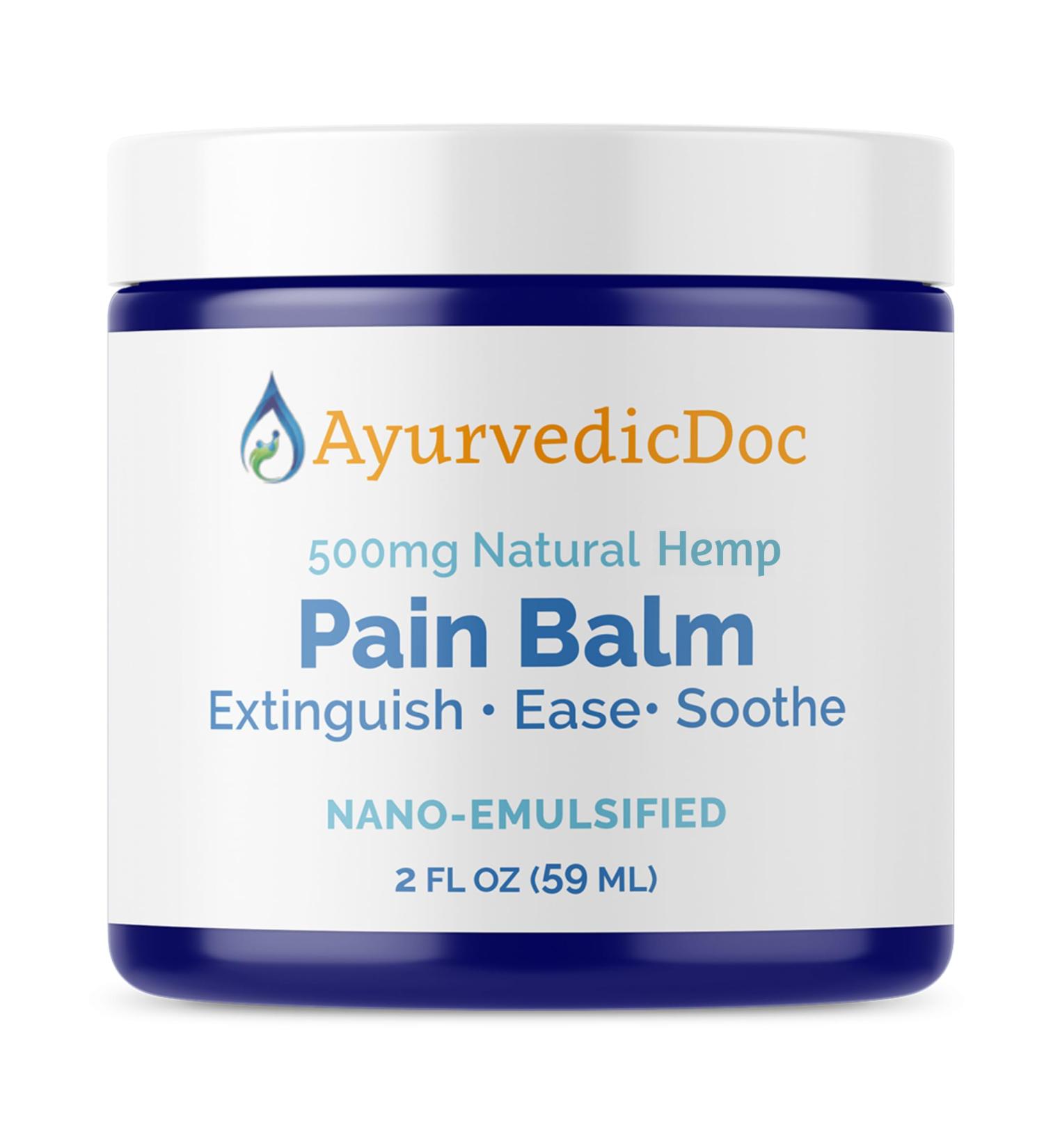 Joint & Muscle Therapy Cream - Soothing Relief for Back Neck Hands & Feet - Hemp Infused Organic Coconut Oil Vitamin B6 MSM & Boswellia - Non-Greasy 2oz - Buy Online on GoSupps.com