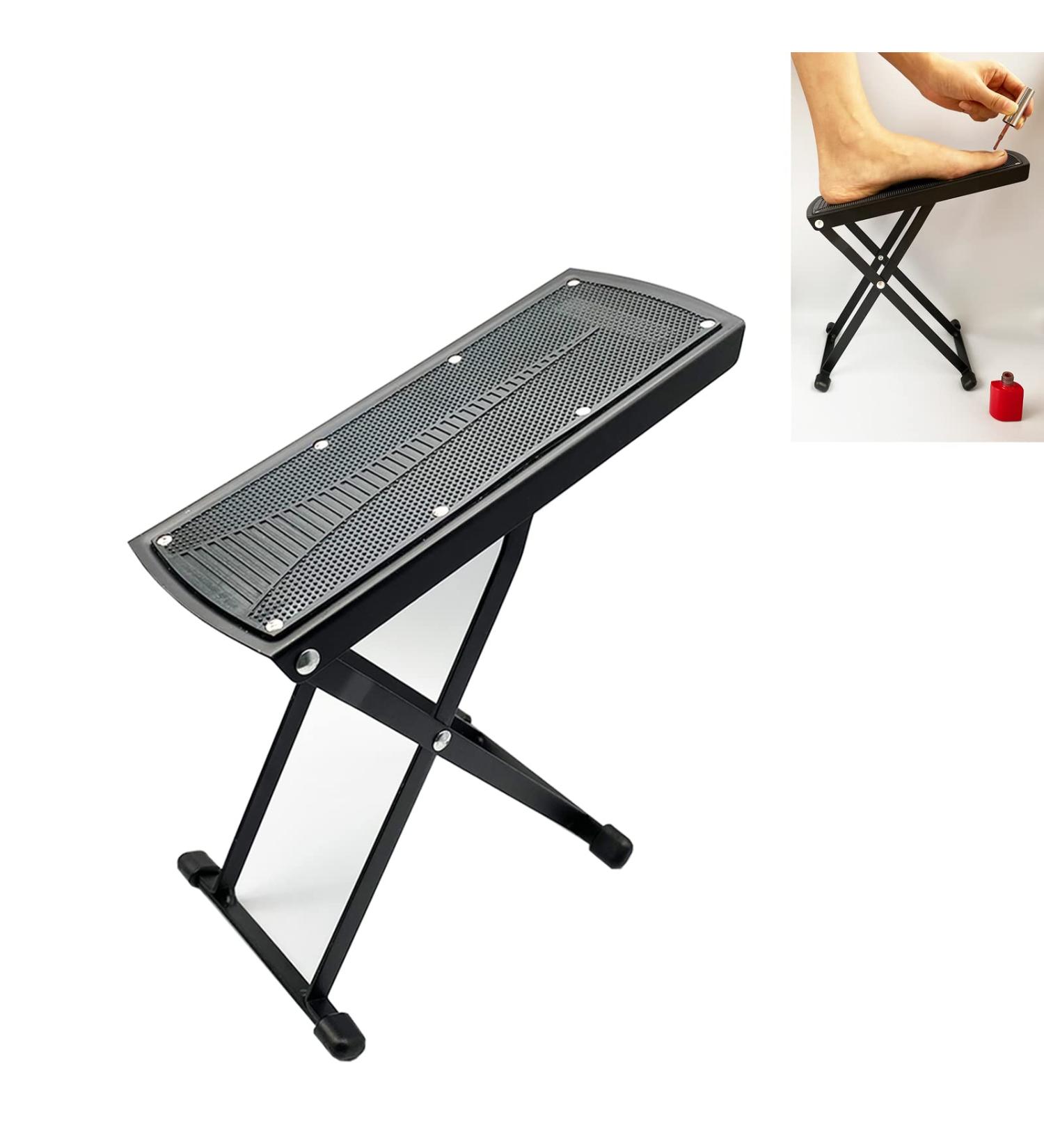 Pedicure Foot Rest Stand | Beauty Footrest for Pedicures | Adjustable & Non-Slip | Home Foot Spa Toenail Care - Buy Online on GoSupps.com
