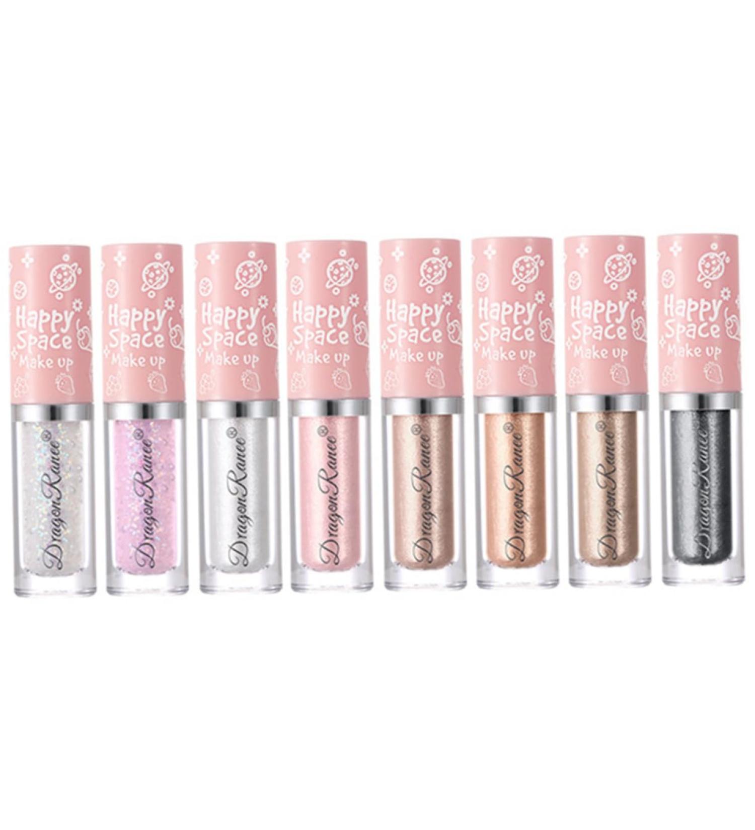 PAMINGONO 8pcs Eye Shadow Pigmented Makeup Pallet Glitter Eye Makeup Eye Glitter Makeup Liquid Eyeshadow - Buy Online on GoSupps.com