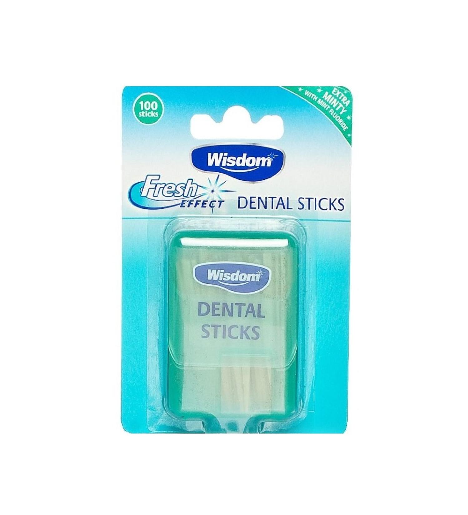 Wisdom Dental Sticks 100 100 Count (Pack of 1)