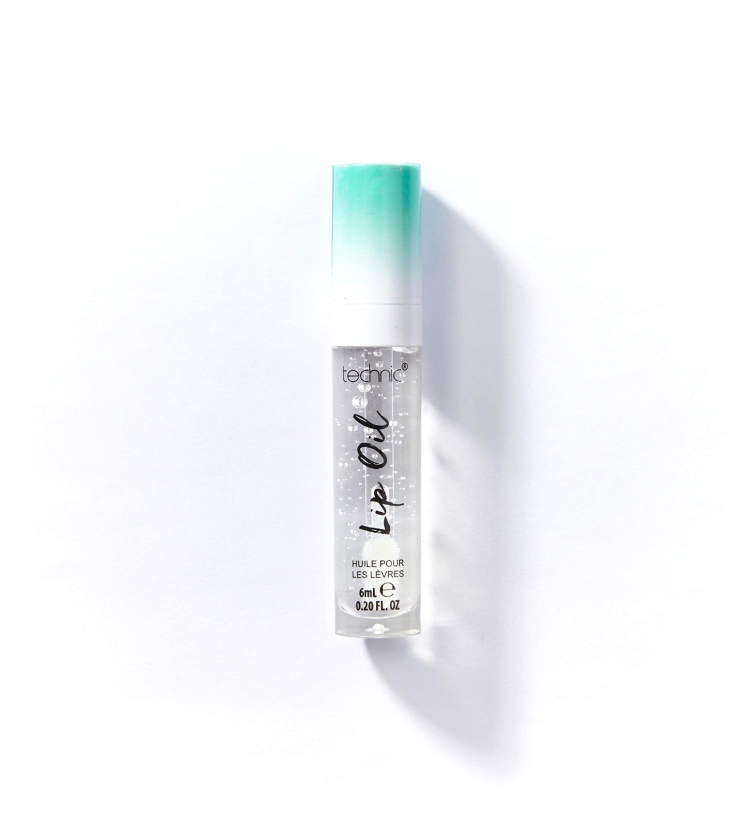 Technic Mint Flavoured Lip Oil | Non Sticky Hydrating High-Shine Gloss | Wear Alone or Over Lipstick - Buy Online on GoSupps.com