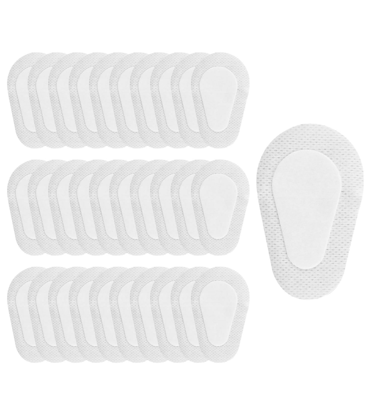 PUERFOCA 30 pieces sterile eye plasters for sensitive eyes disposable plasters for nonwoven wounds selfadhesive ideal for postoperative treatments - Buy Online on GoSupps.com