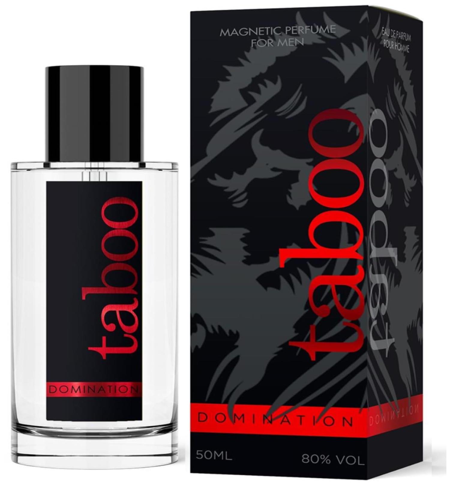 Taboo Domination for Him Sex Pheromones Perfume For Man to Attracted Woman long lasting cologne men 50ml - Buy Online on GoSupps.com