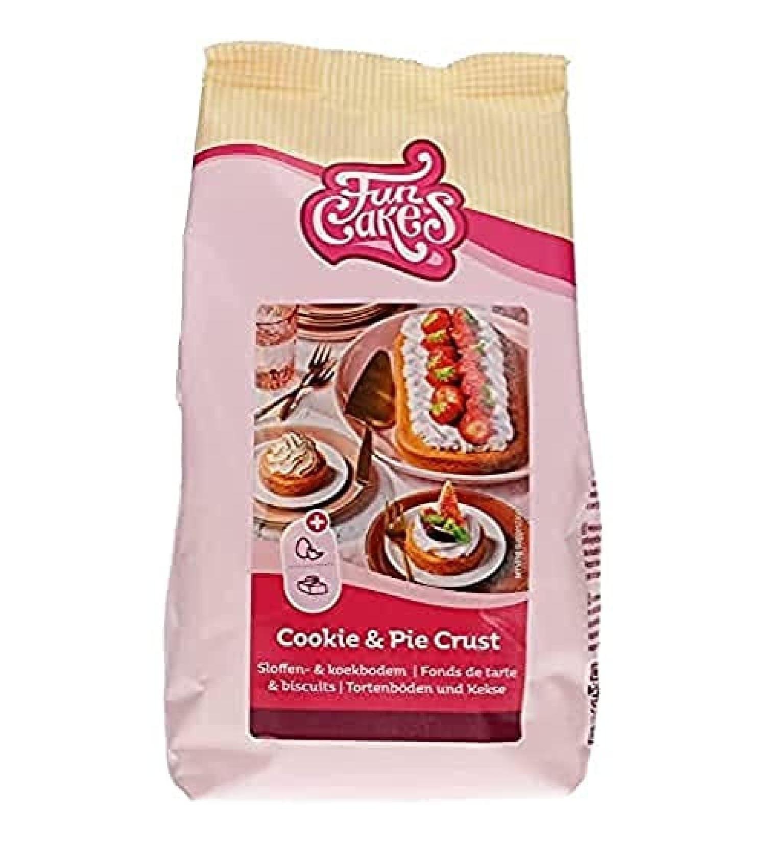 FunCakes Mix for Cookie and Pie Crust Baking Mix for Baking Pie Crust Apple Pie Cookies Filled Cookies Almond Paste Cake. Halal. 500 g.