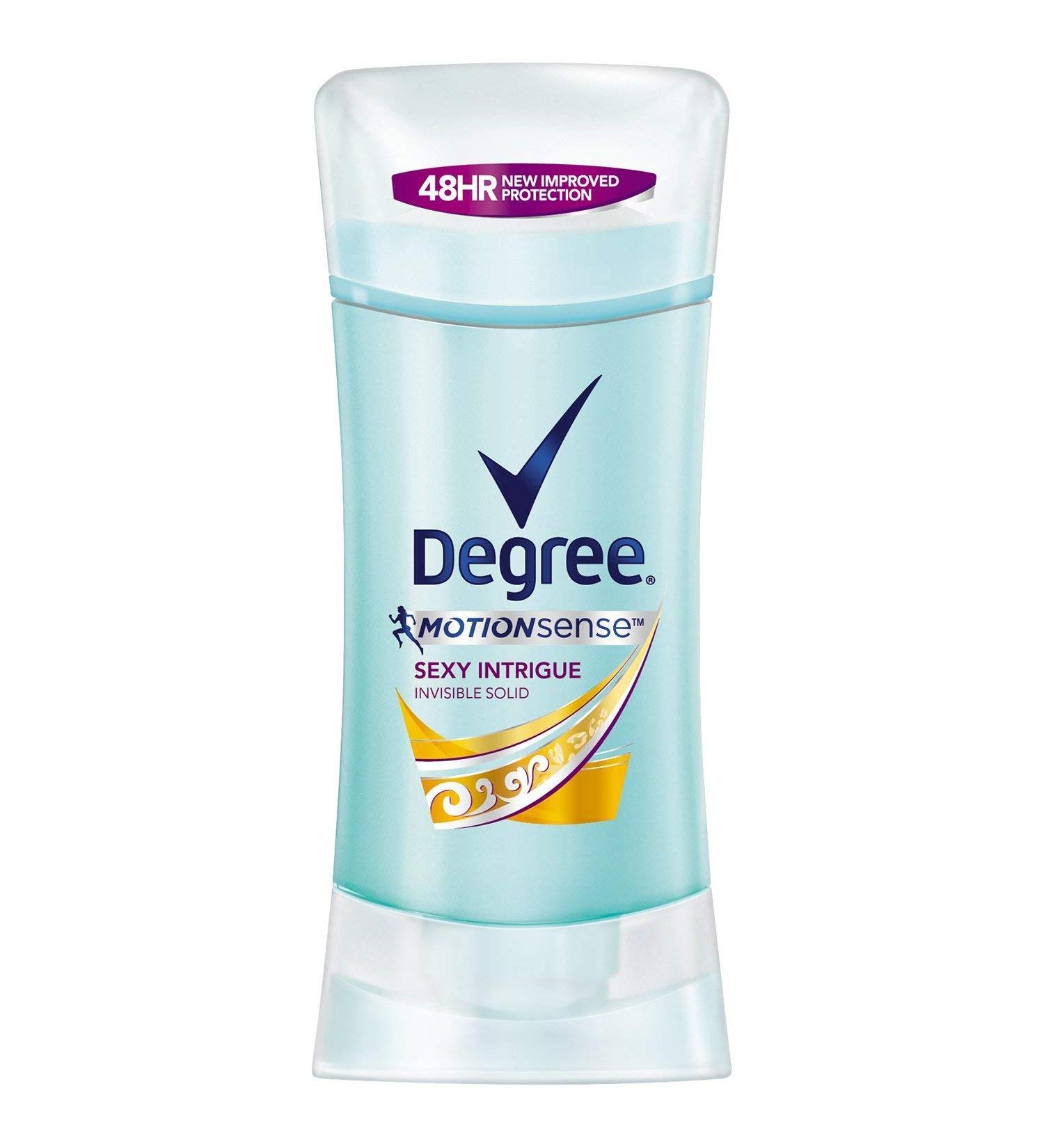 Degree Women Antiperspirant Deodorant Stick Sexy Intrigue 2.6 oz(Pack of 2)