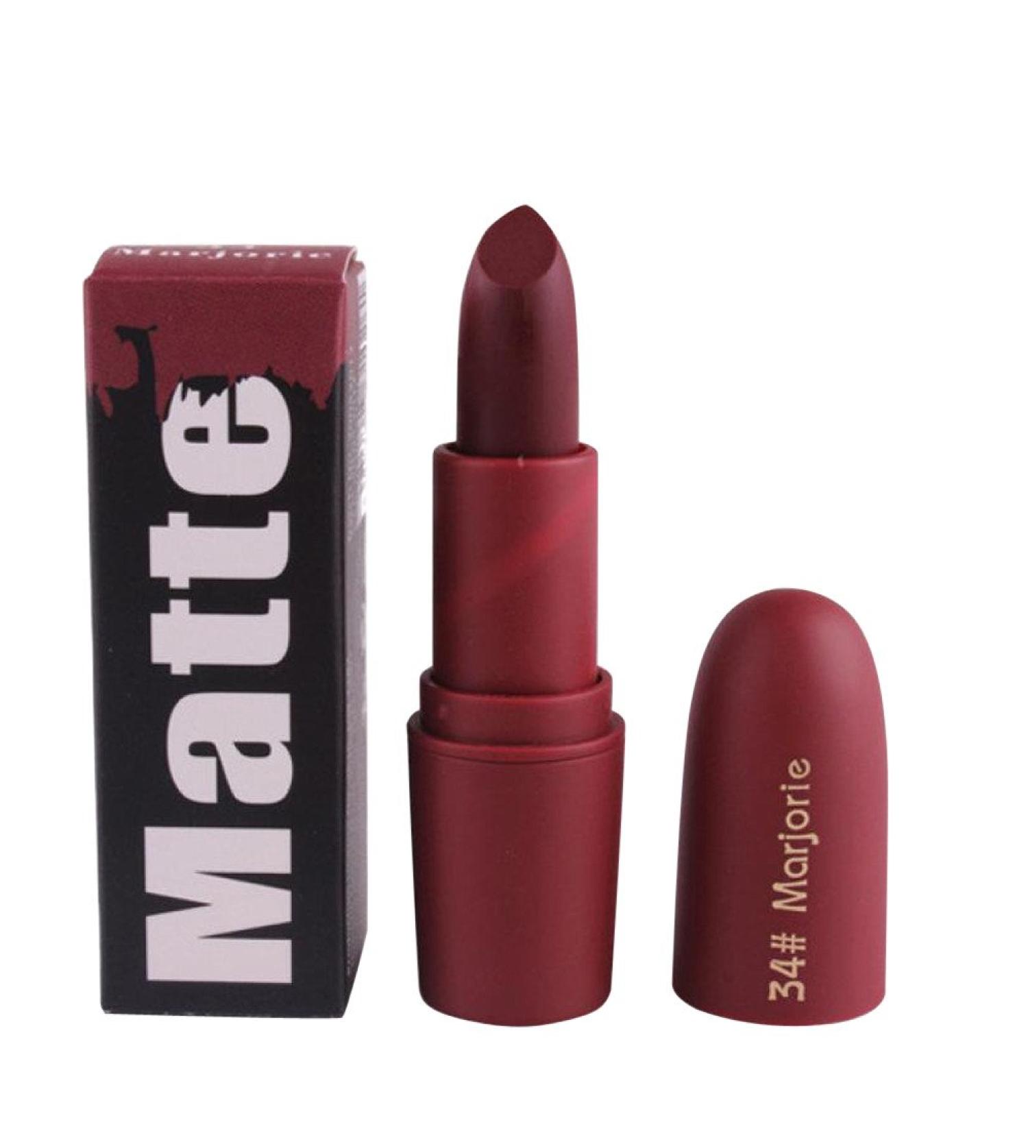 Fulltime Lipstick Miss Rose Moisturizing Matte Lipstick Long Lasting Waterproof Lipstick 18 Color - Buy Online on GoSupps.com