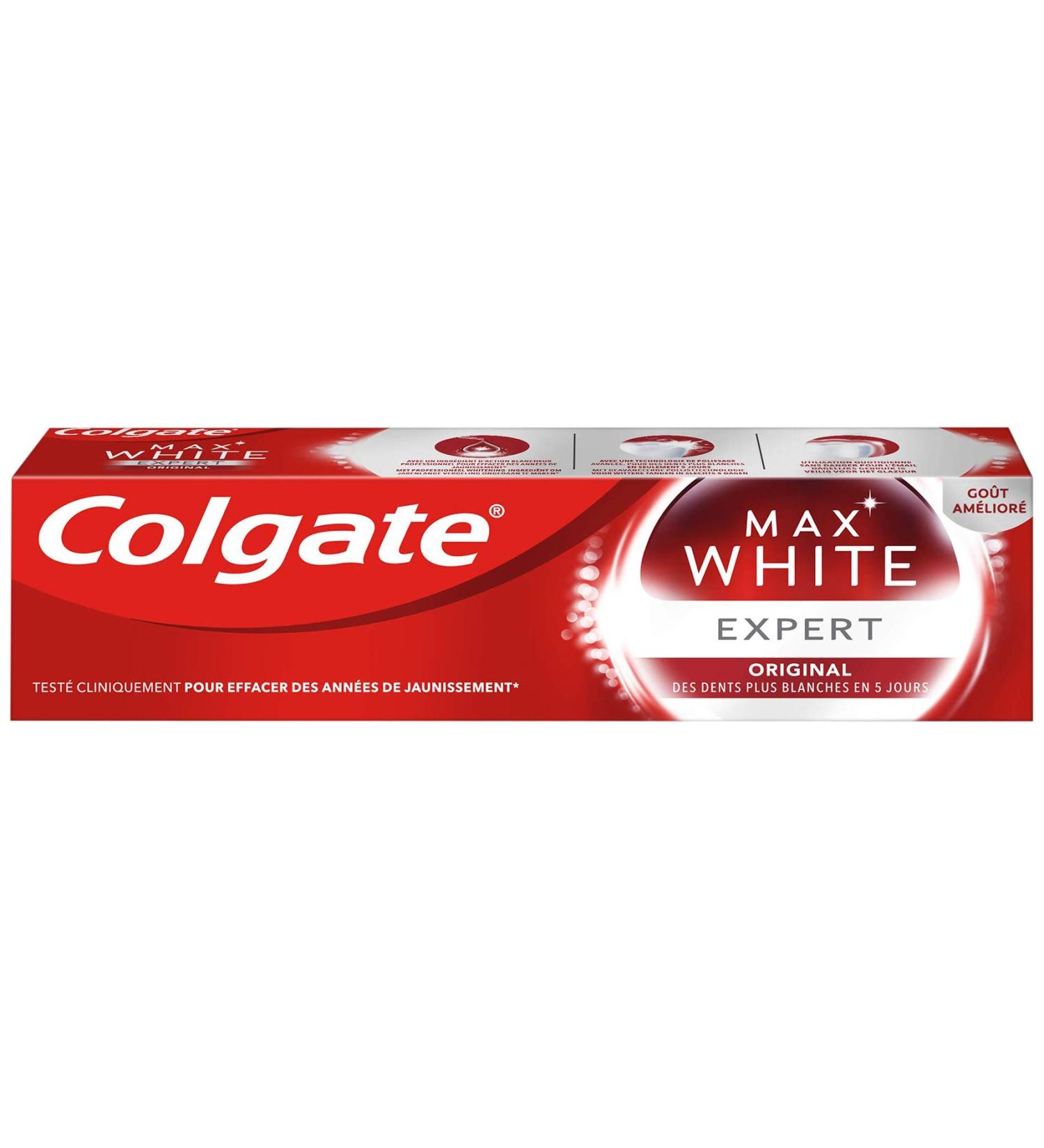 Colgate Max White Original Dentifrice 75 ml 1 - Buy Online on GoSupps.com