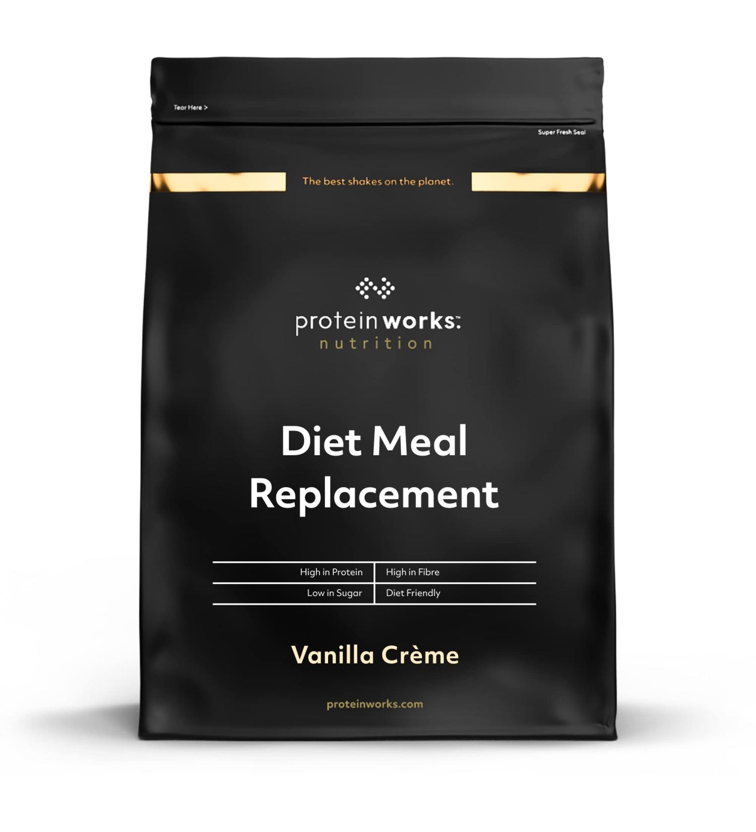 Protein Works Diet Meal Replacement | 250 Calorie Vanilla Cream Drink | Weight Loss Meal | 14 Servings | 1kg Pack - Buy Online on GoSupps.com
