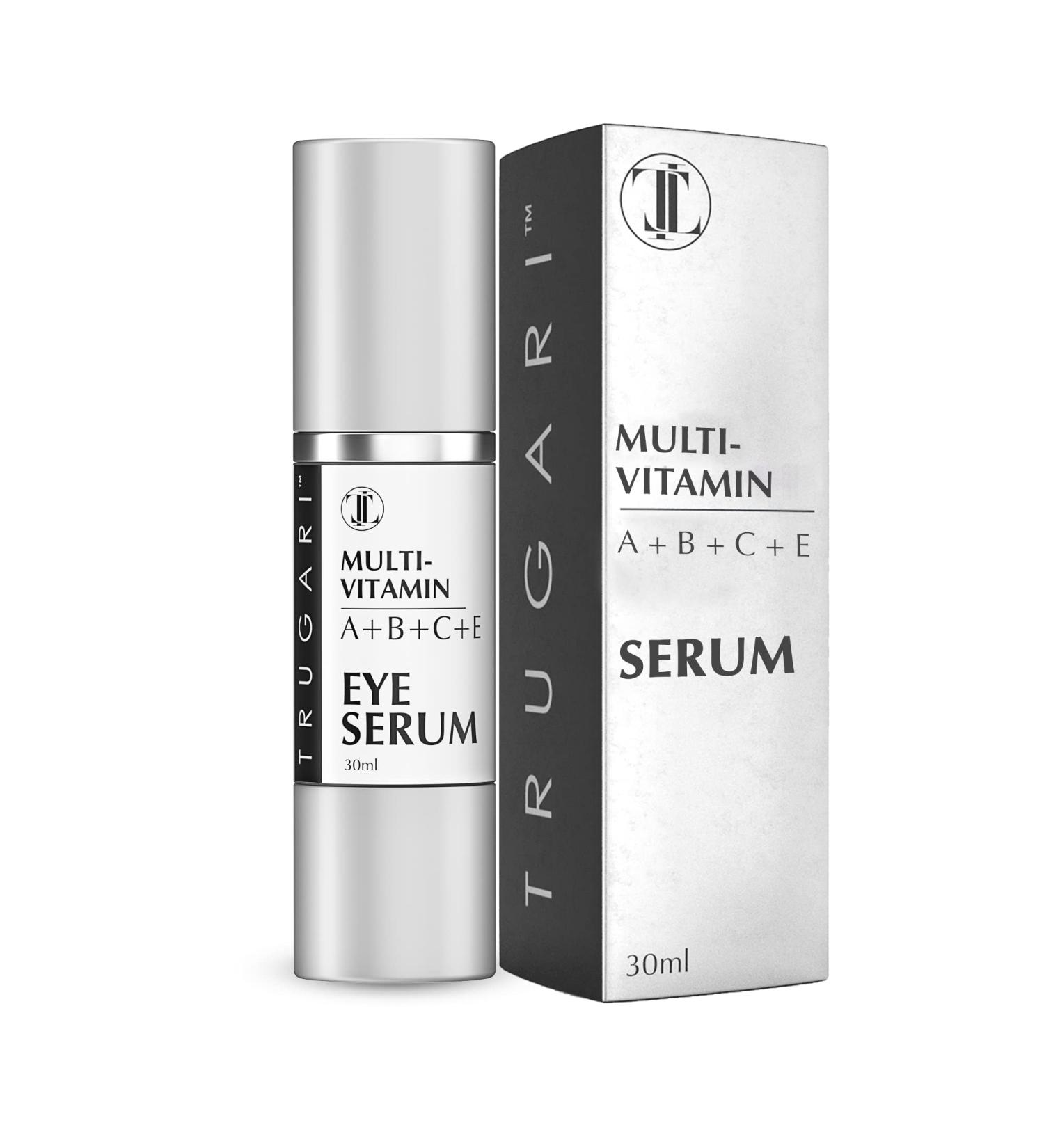 Buy Multi-Vitamin Eye Serum | Rejuvenating Dark Spot Remover for Face & Under Eyes | Vitamins A B C & E | 30 ml - Buy Online on GoSupps.com