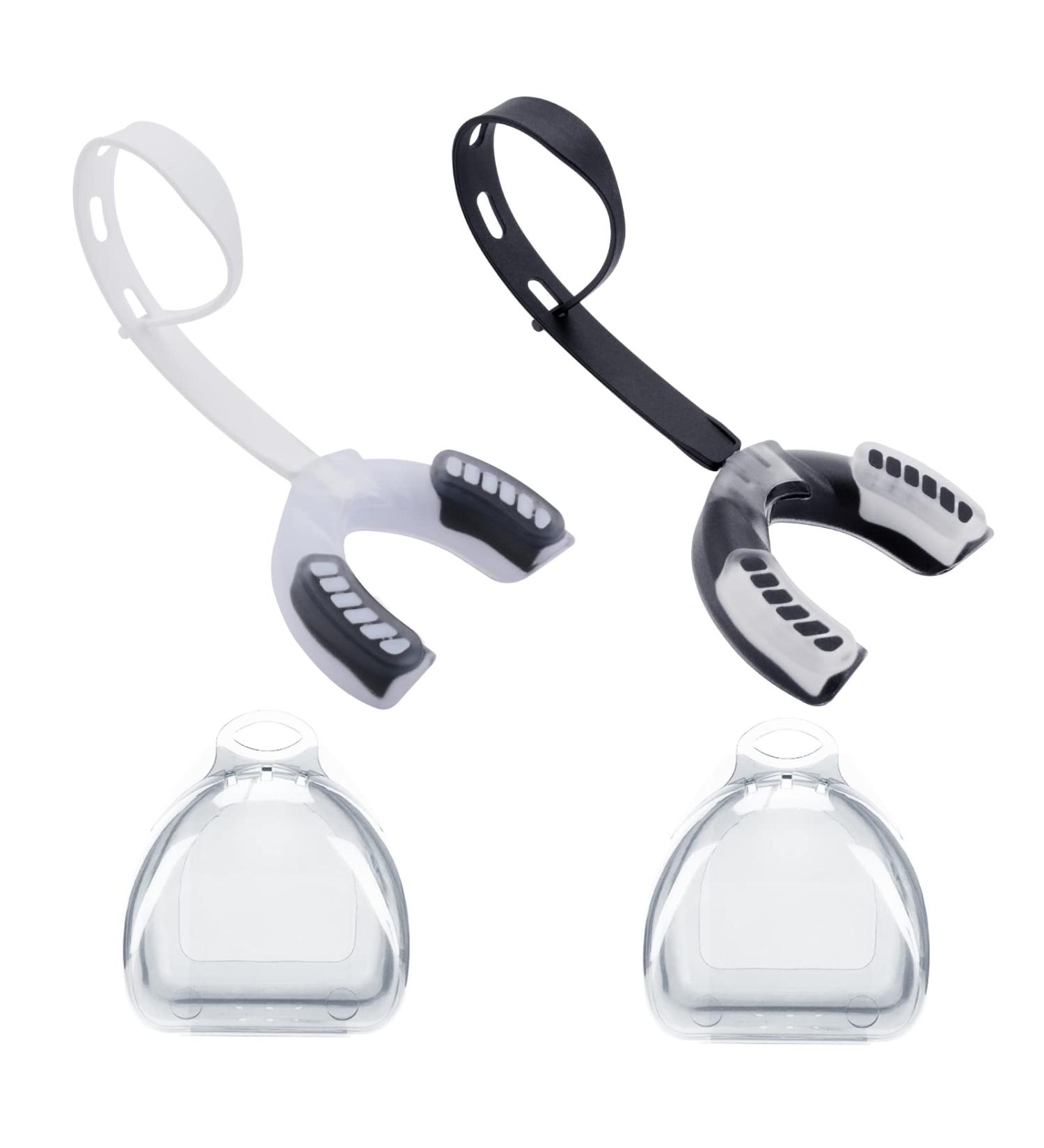 2 Pack Youth Mouth Guard with Strap - Teeth Armor for Boxing, MMA, Football, Basketball, Hockey, Karate, Rugby - Protects Braces - Adult Size - Buy Online on GoSupps.com