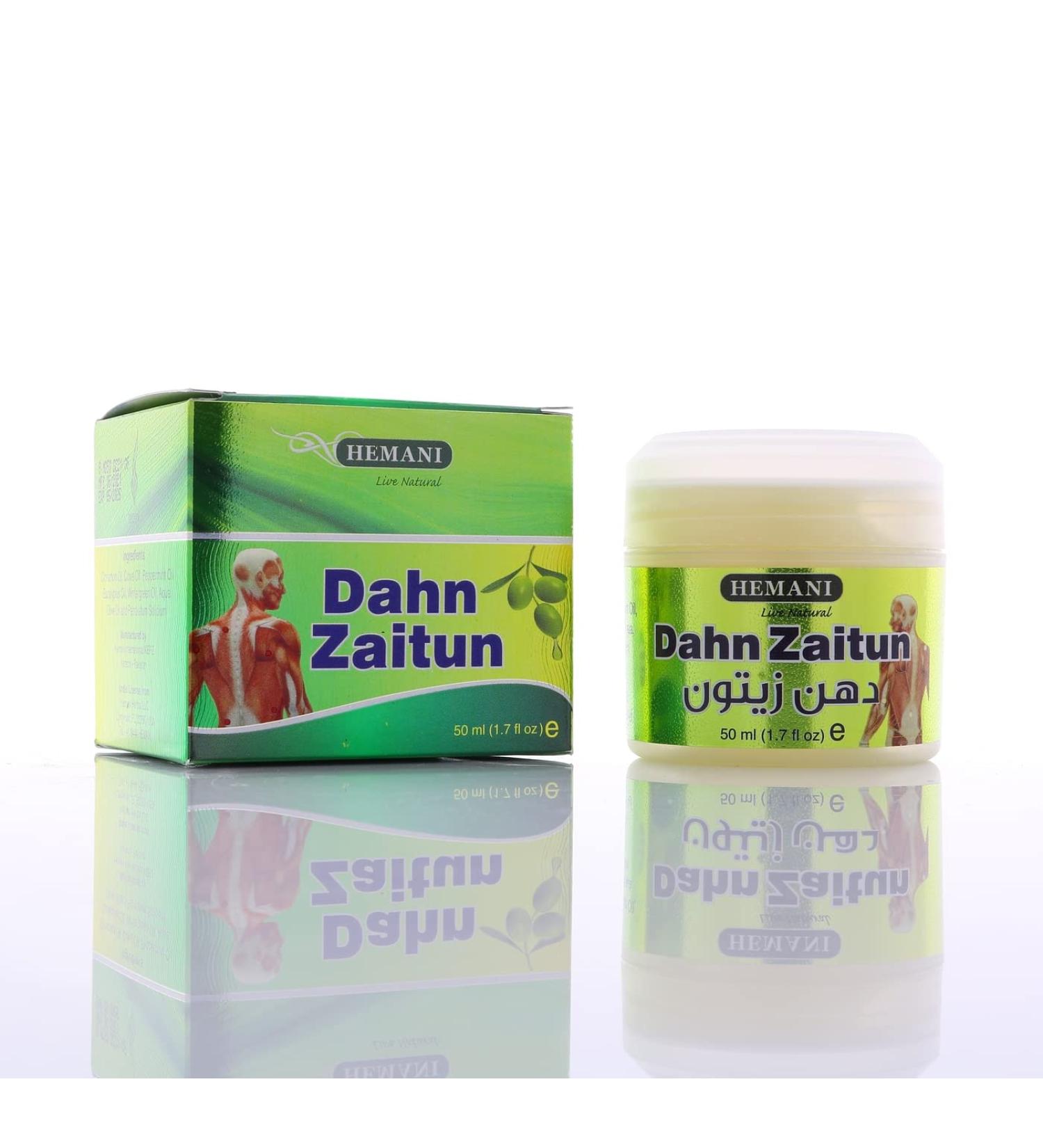 Buy HEMANI Dahan Zaitun Cream 50mL - Natural Olive Oil Cream for Skin Care | International Shipping Available - Buy Online on GoSupps.com