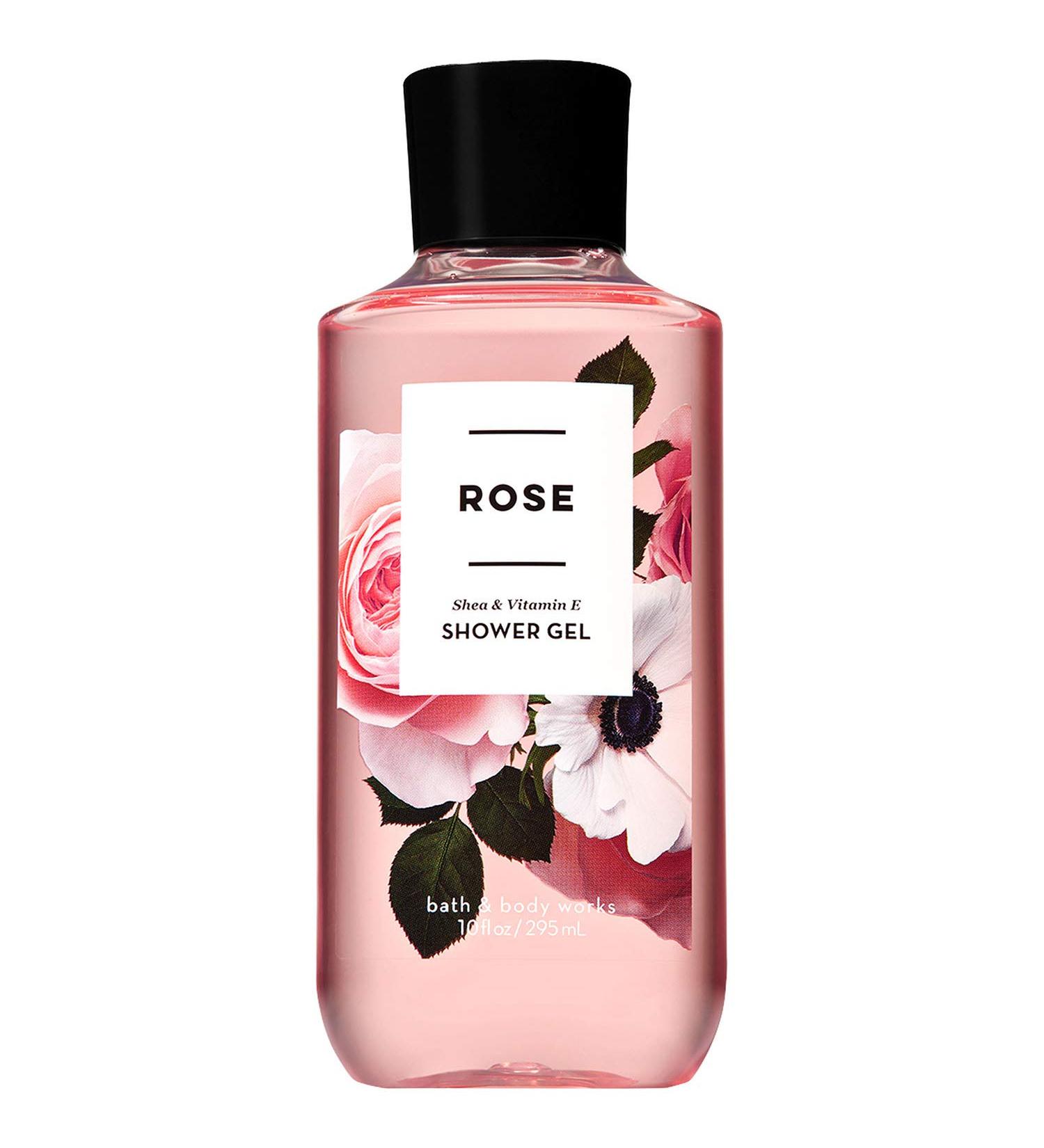 Bath and Body Works ROSE Shea and Vitamin E Shower Gel 10 Fluid Ounce