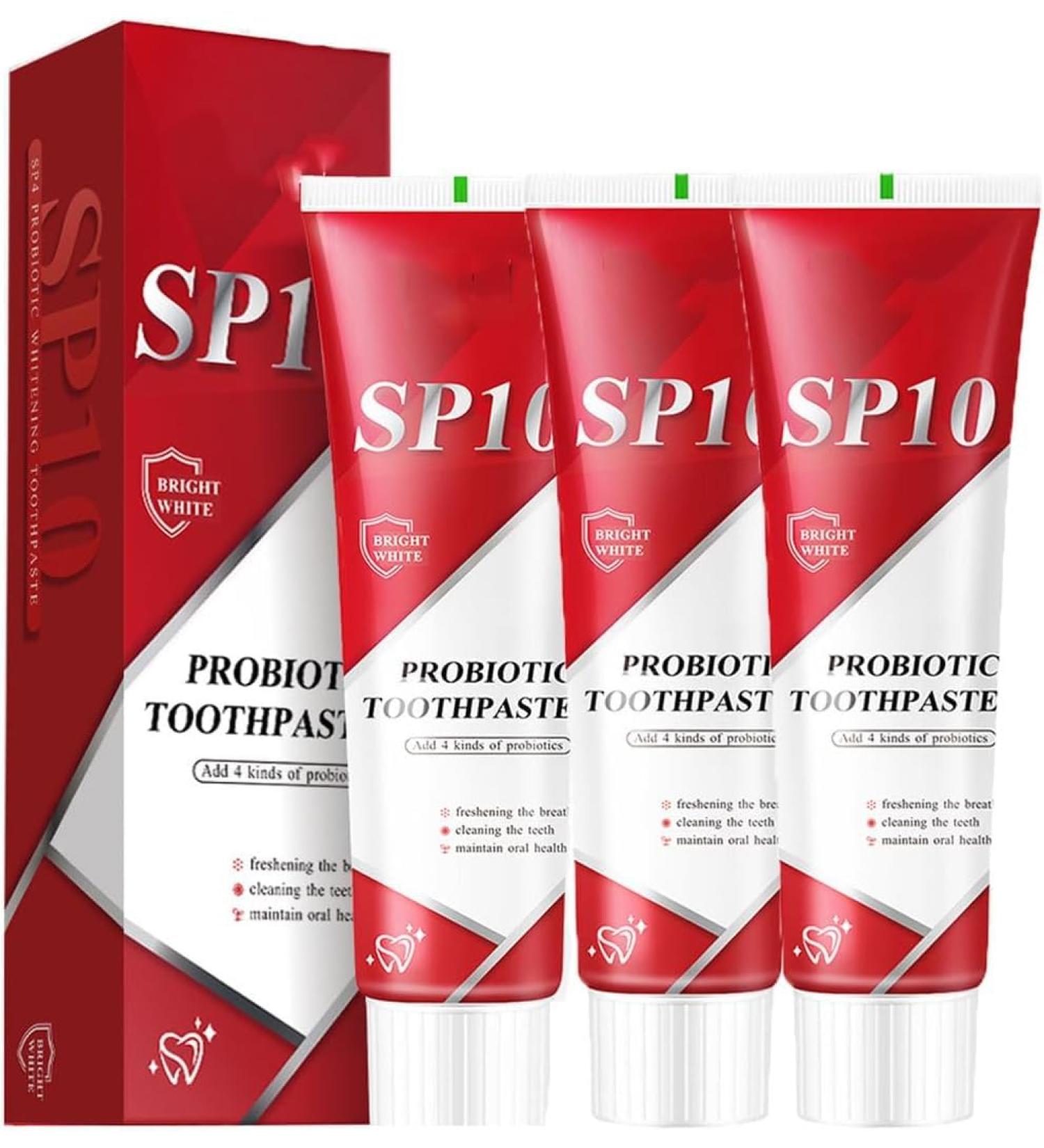 SSENTY Cophksu Sp10 Probiotic Toothpaste Sp10 Whitening Toothpaste Sp10 Toothpaste Fresh Breath Deep Cleaning Care Toothpaste - Buy Online on GoSupps.com