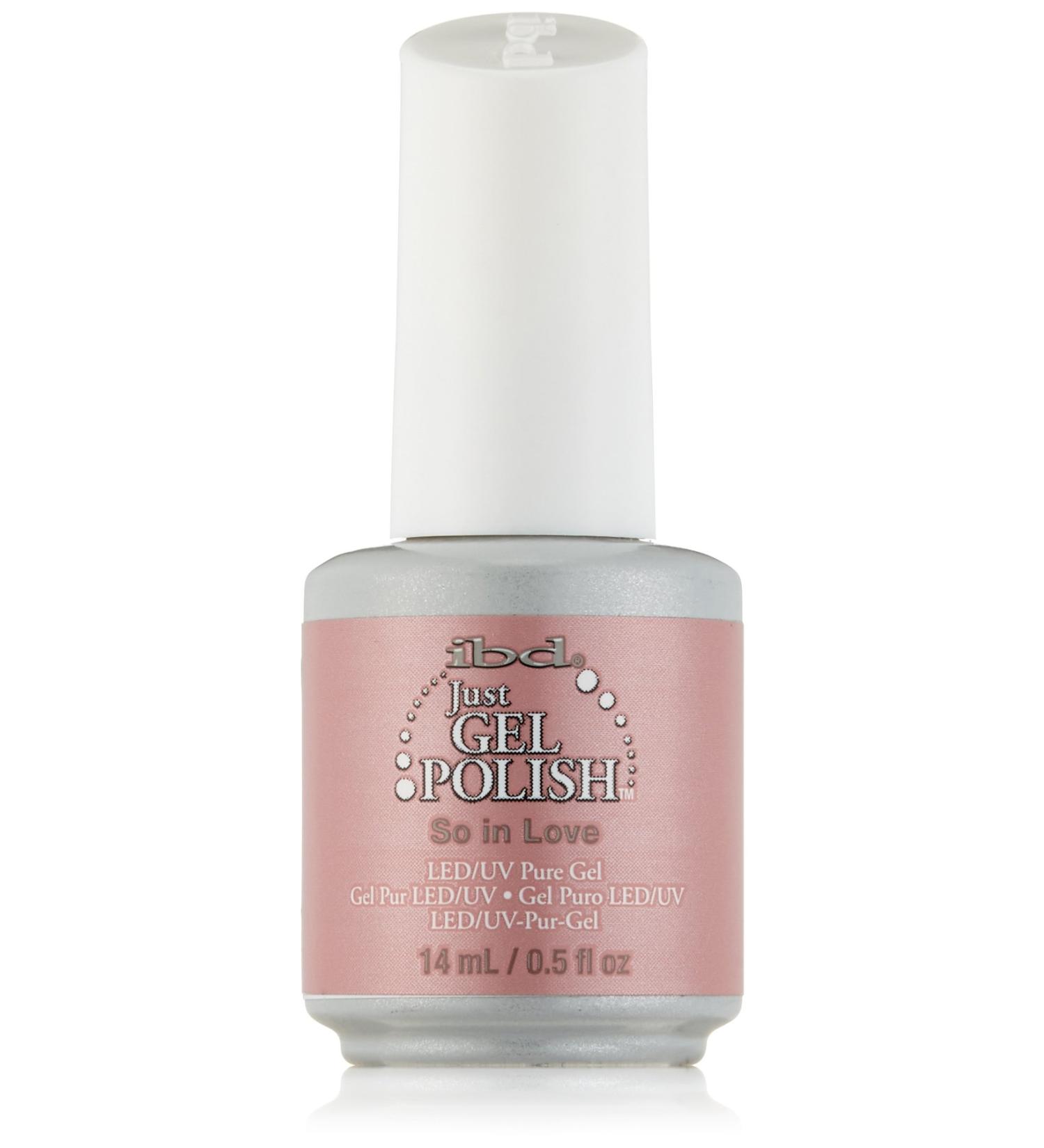 IBD Just Gel Polish So In Love - 14ml LED & UV Pure Gel for Long-Lasting Nail Beauty - Buy Online on GoSupps.com