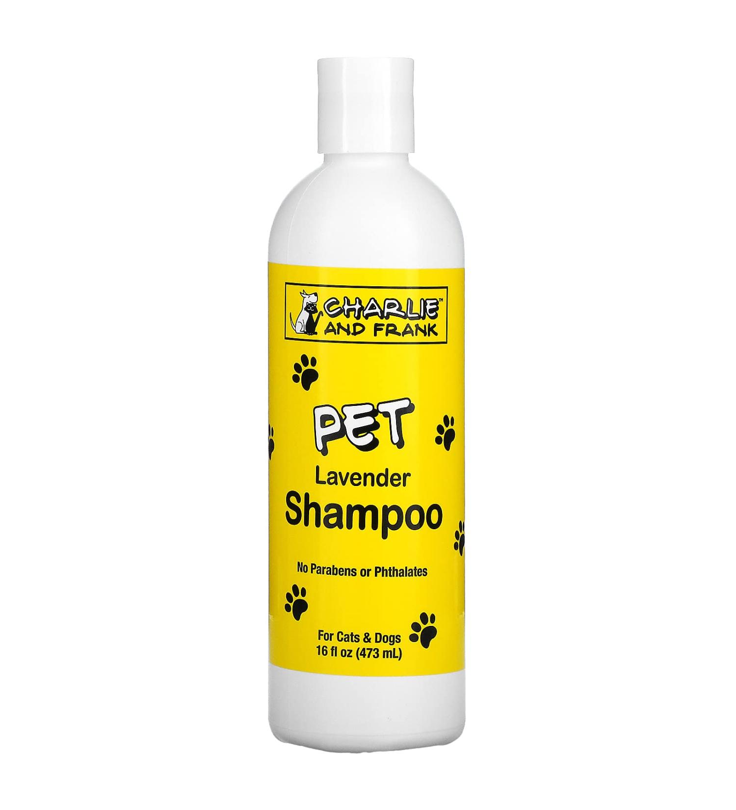 Charlie & Frank Lavender Pet Shampoo 16 fl oz - Gentle & Natural Clean for Dogs - Buy Online on GoSupps.com