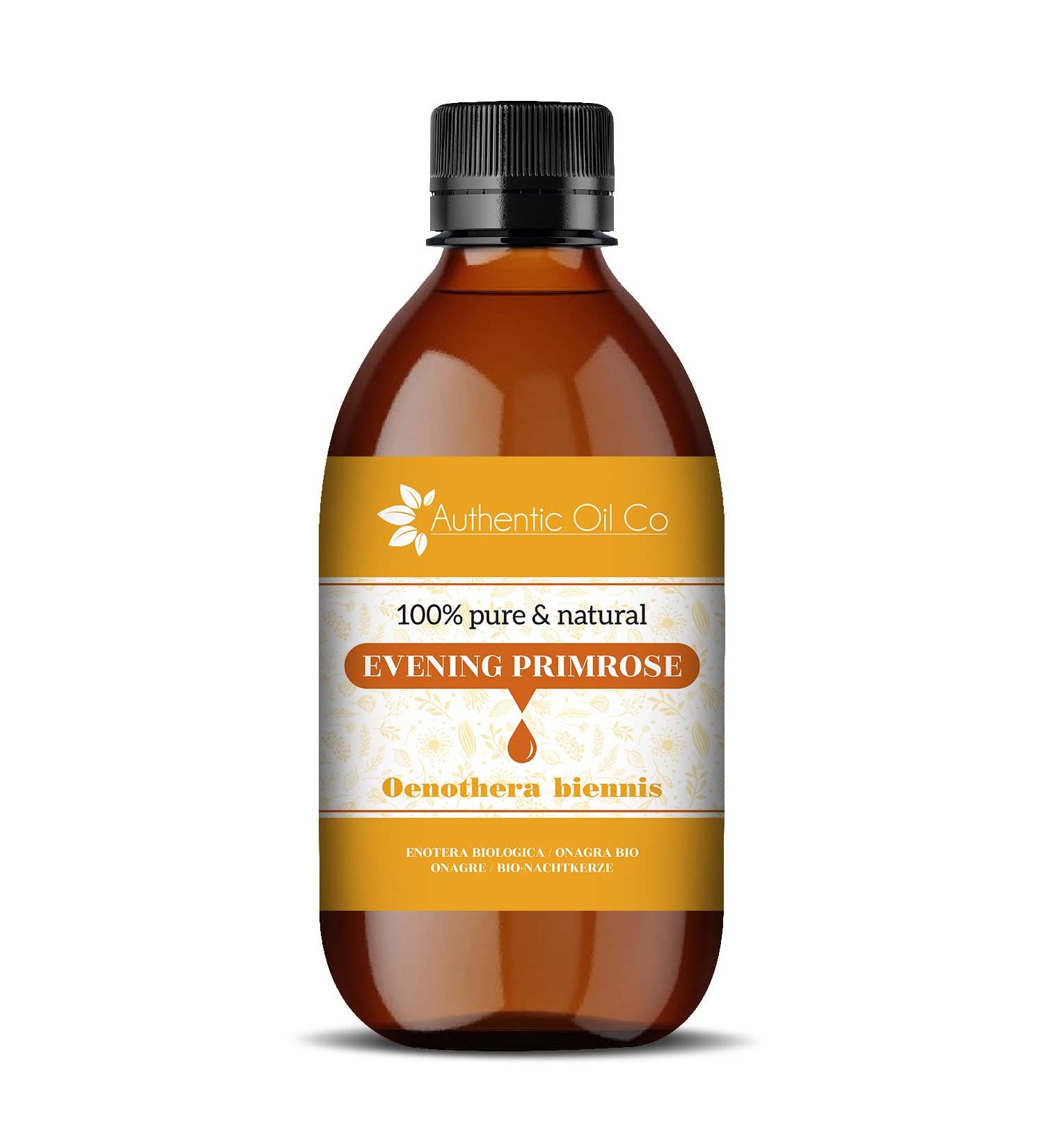 100% pure and natural cold pressed virgin evening primrose oil (100 ml) 100 ml (1 pack)