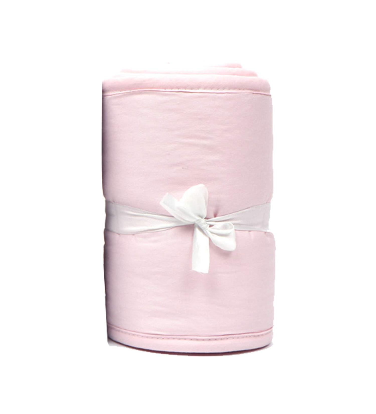 Gwxevce 3Pcs Crib Rail Cover - Safe Baby Teething Protector Anti-Bite Guard Wrap in Pink for International Shipping - Buy Online on GoSupps.com